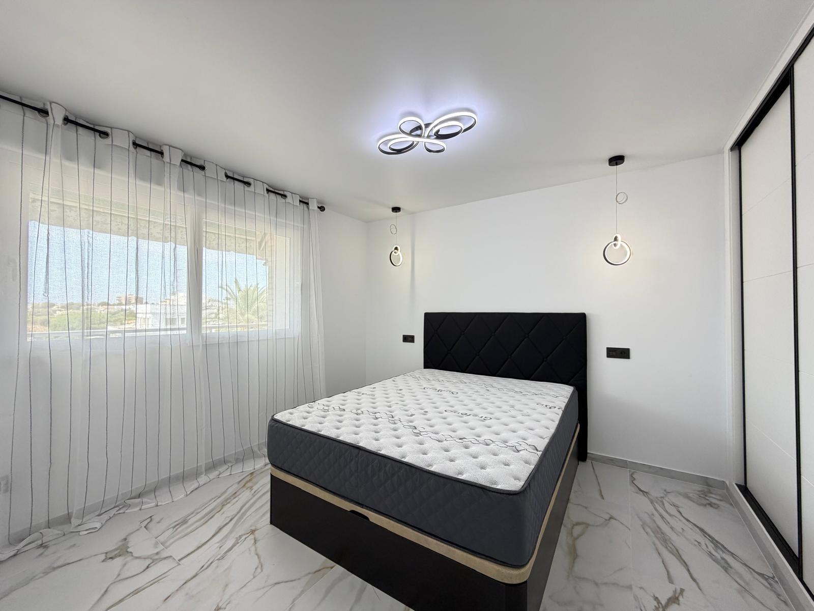 Lift lobby inside gated urbanisation, La Zenia, Orihuela Costa