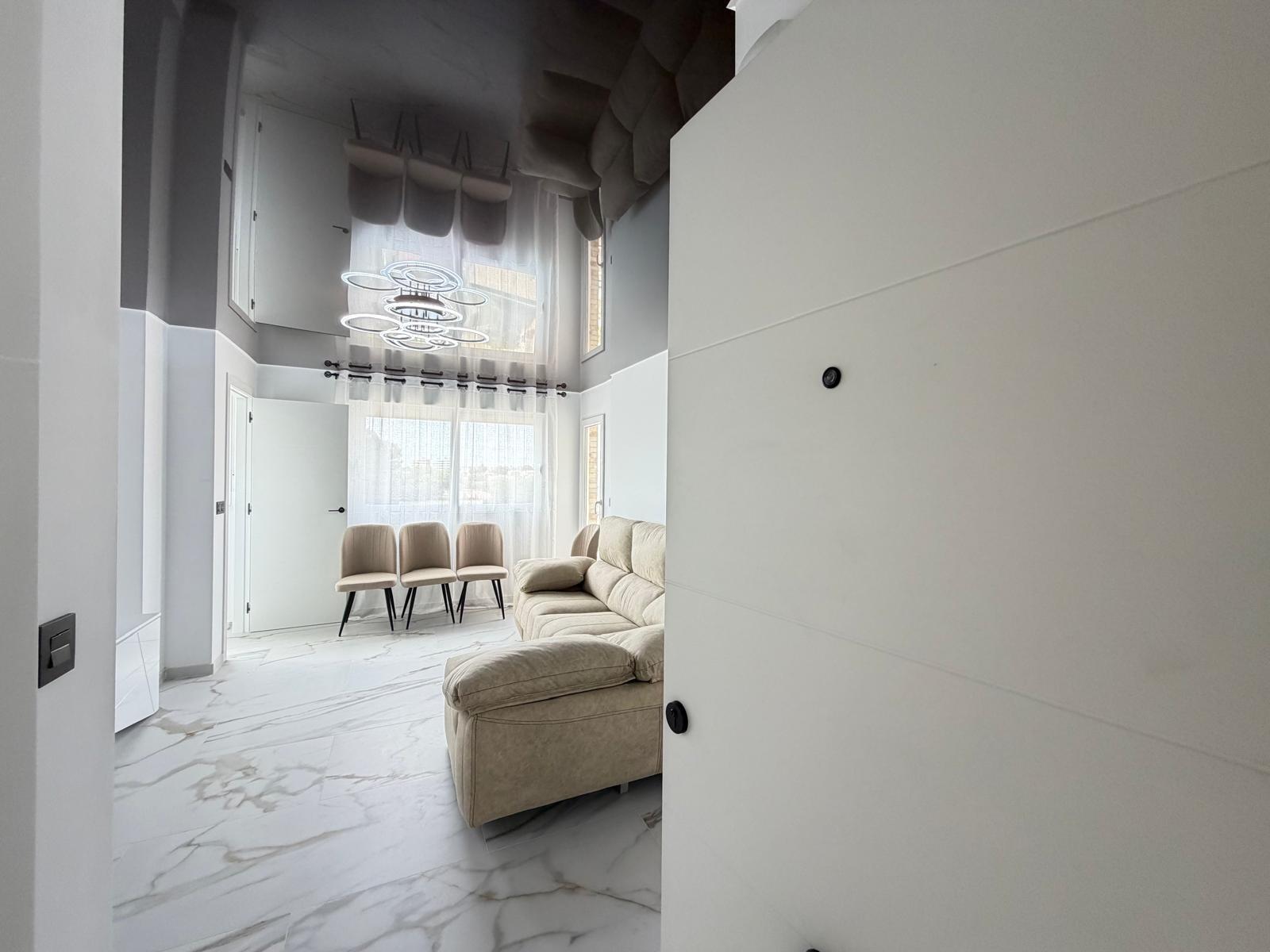 Living area of 1-bedroom apartment in La Zenia, Orihuela Costa