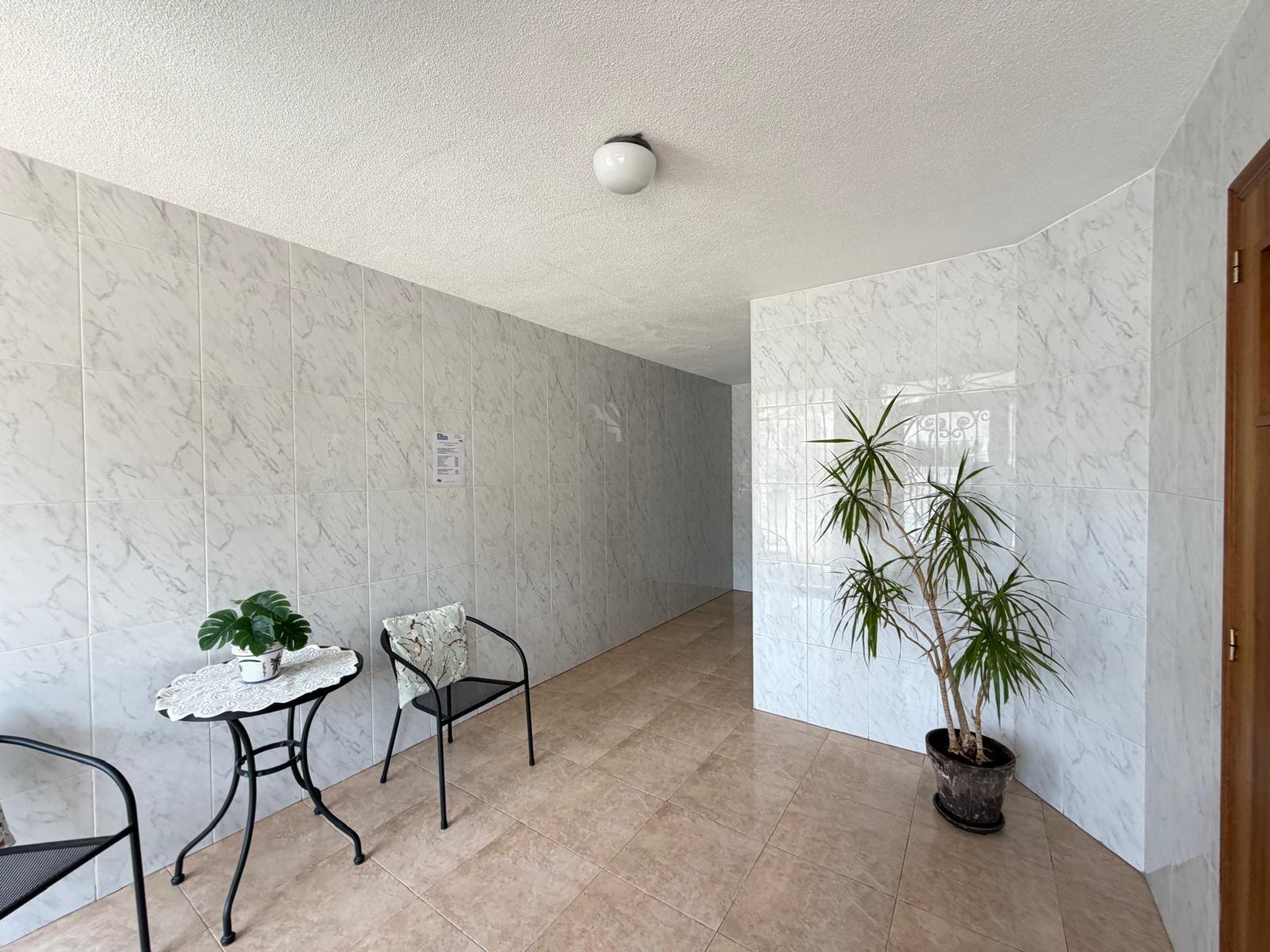 Communal area with greenery in La Zenia gated urbanisation