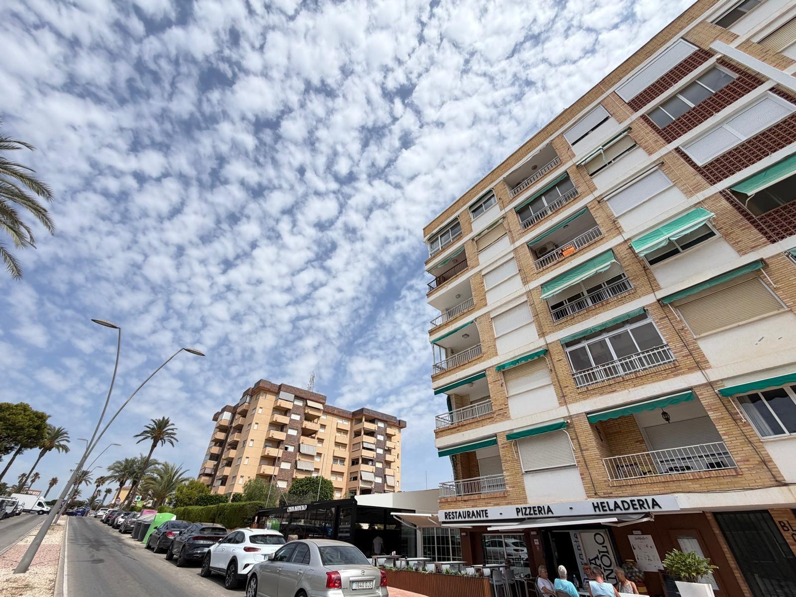 Living room window with natural light in 1-bedroom apartment, La Zenia