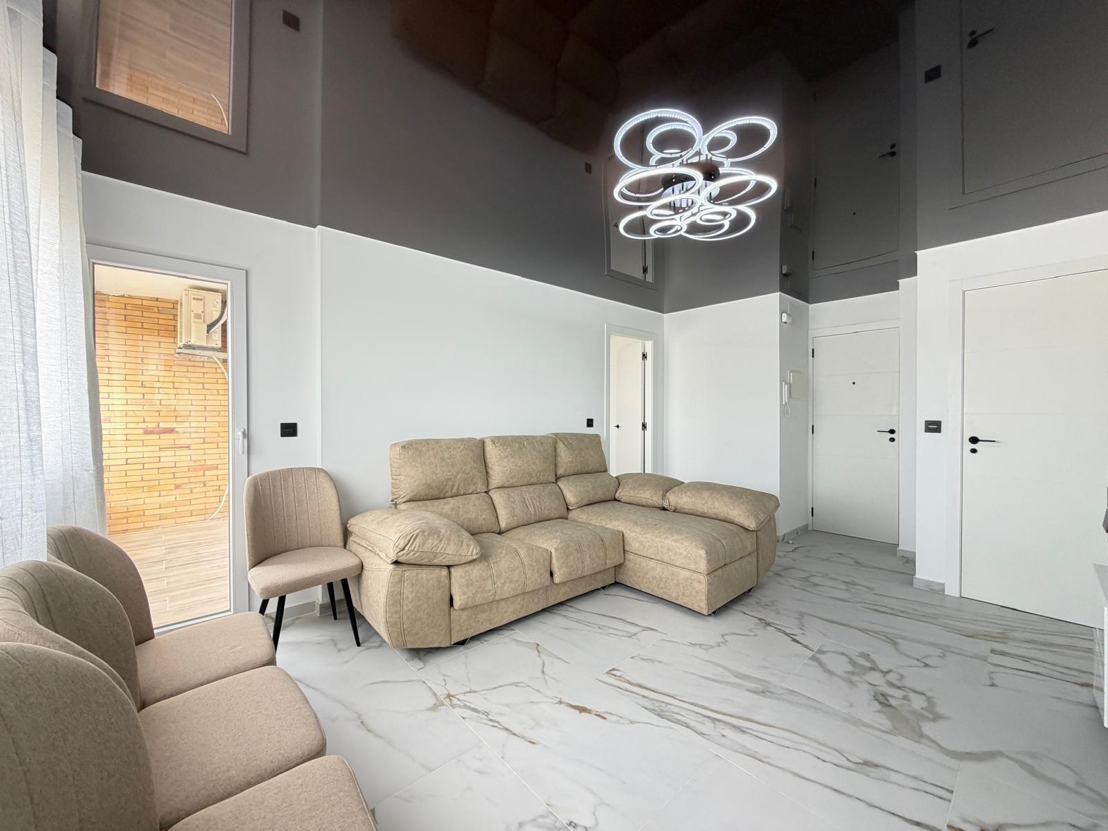 Renovated bathroom with new fittings in 1-bedroom apartment, La Zenia