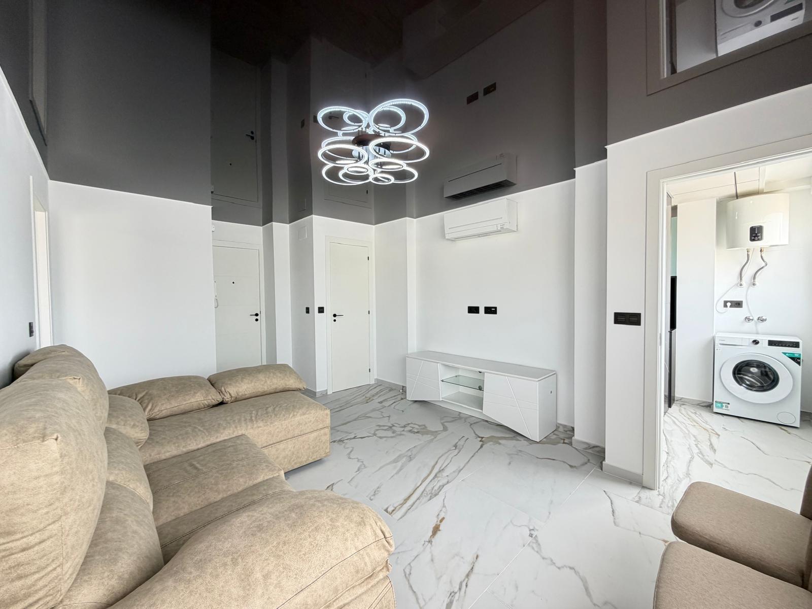 Balcony with outdoor seating area in 1-bedroom apartment, La Zenia
