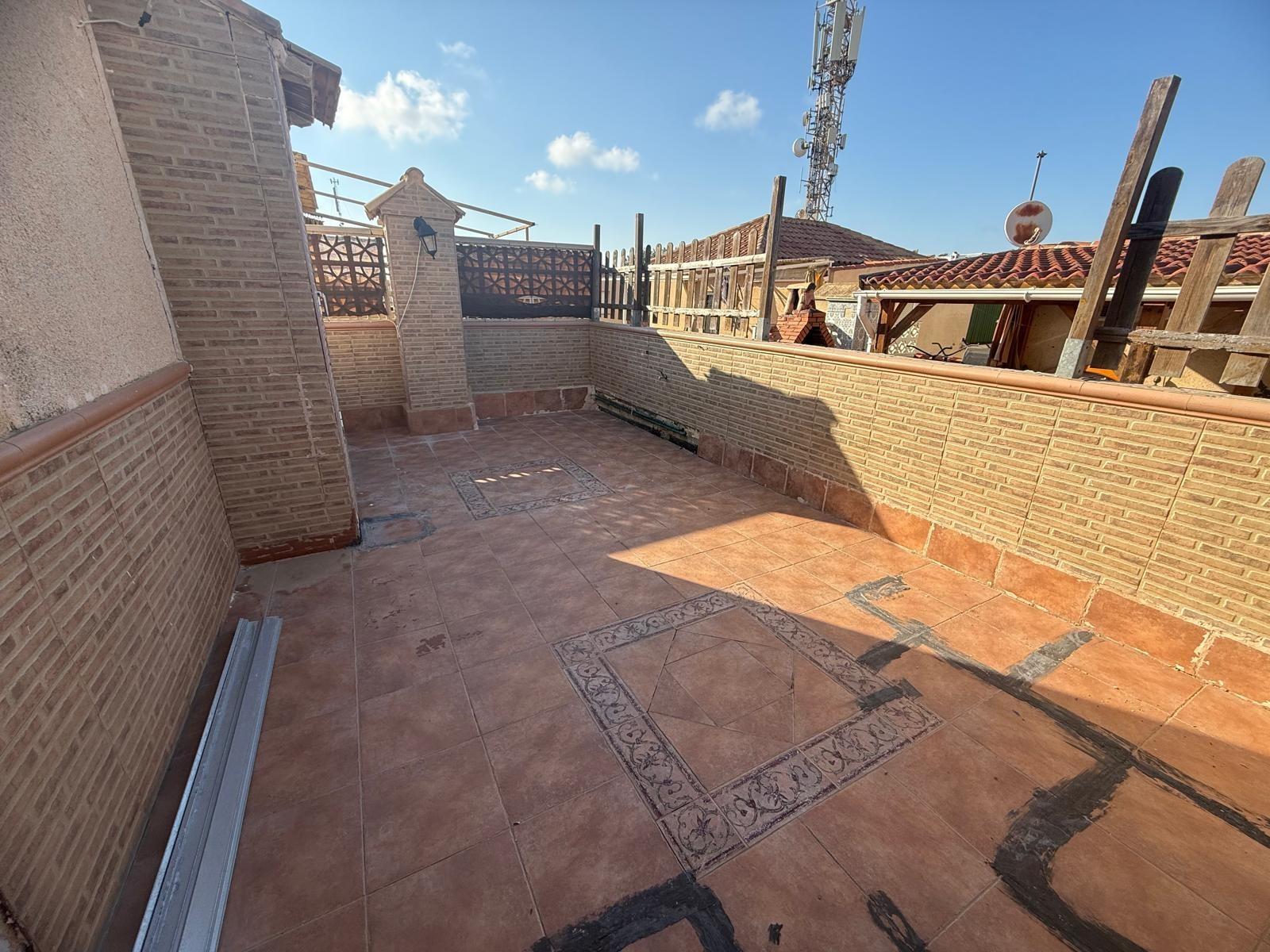 Communal outdoor swimming pool in residential complex, Torreblanca, Torrevieja