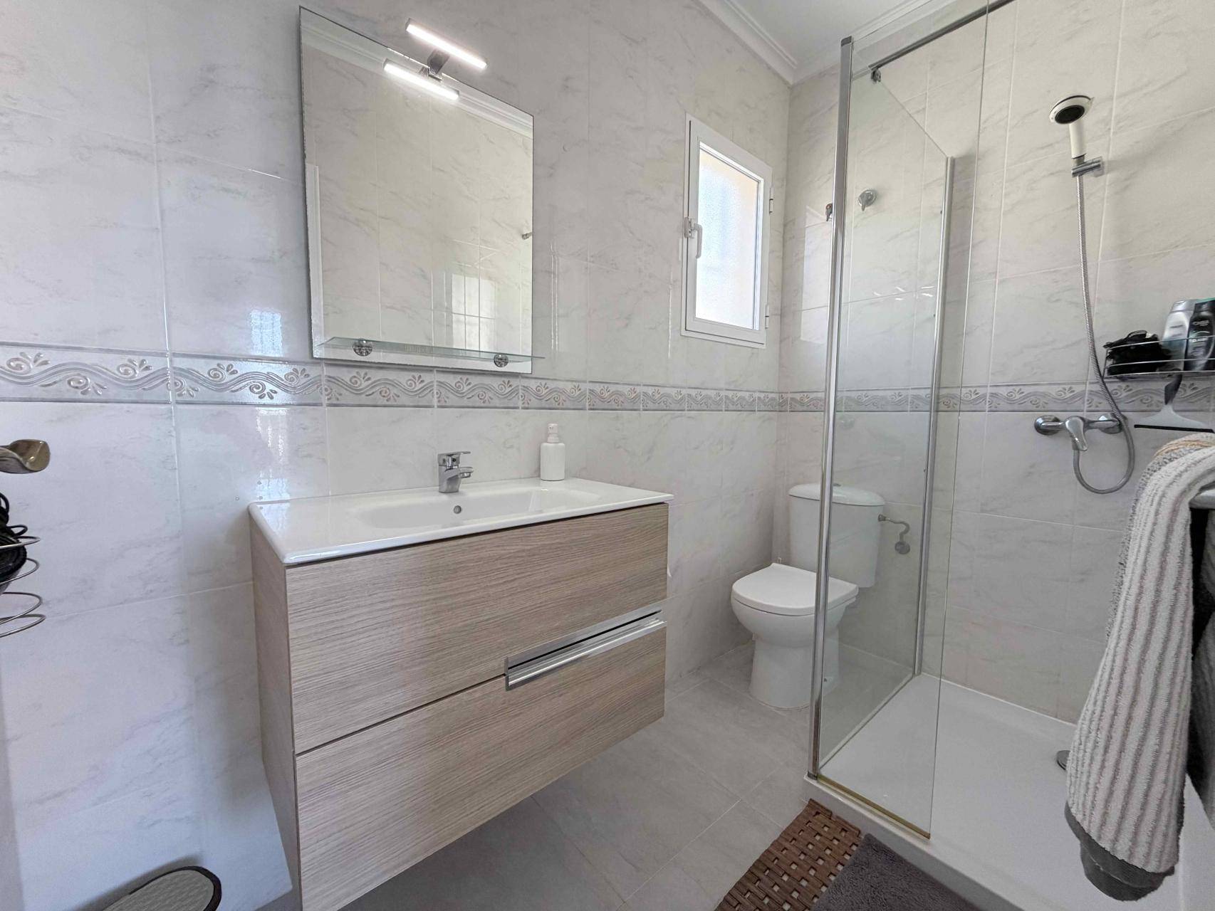 Entrance door to 3-bedroom villa, Los Almendros-La Florida, Orihuela Costa