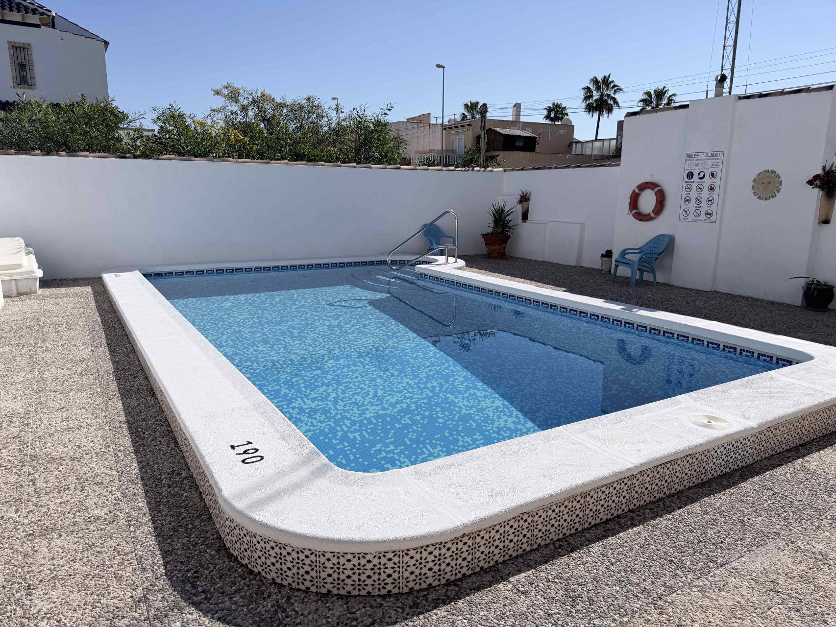 Elevated exterior view of 3-bedroom villa, Los Almendros-La Florida, Orihuela Costa