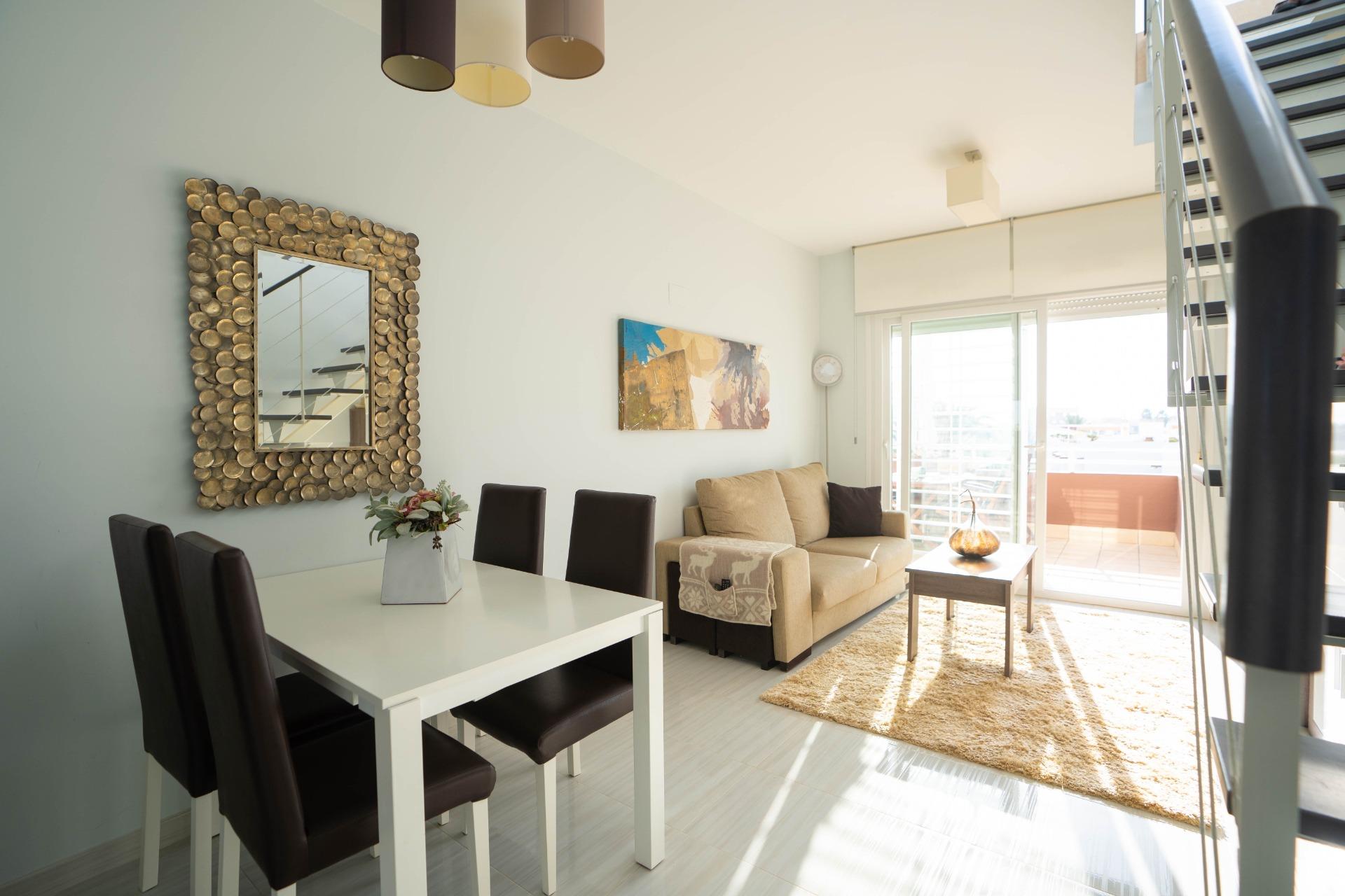 Two allocated parking spaces for penthouse, Rocío del Mar, Orihuela Costa