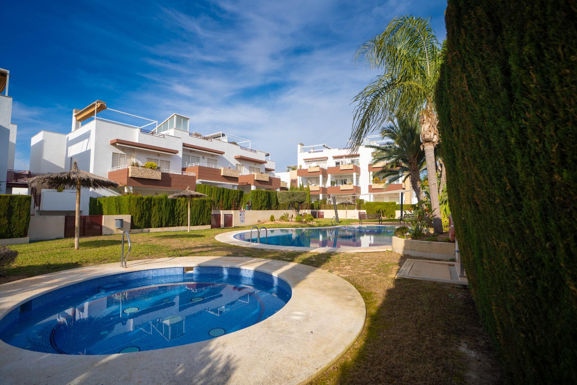 Upper terrace level of duplex penthouse, Rocío del Mar, Orihuela Costa