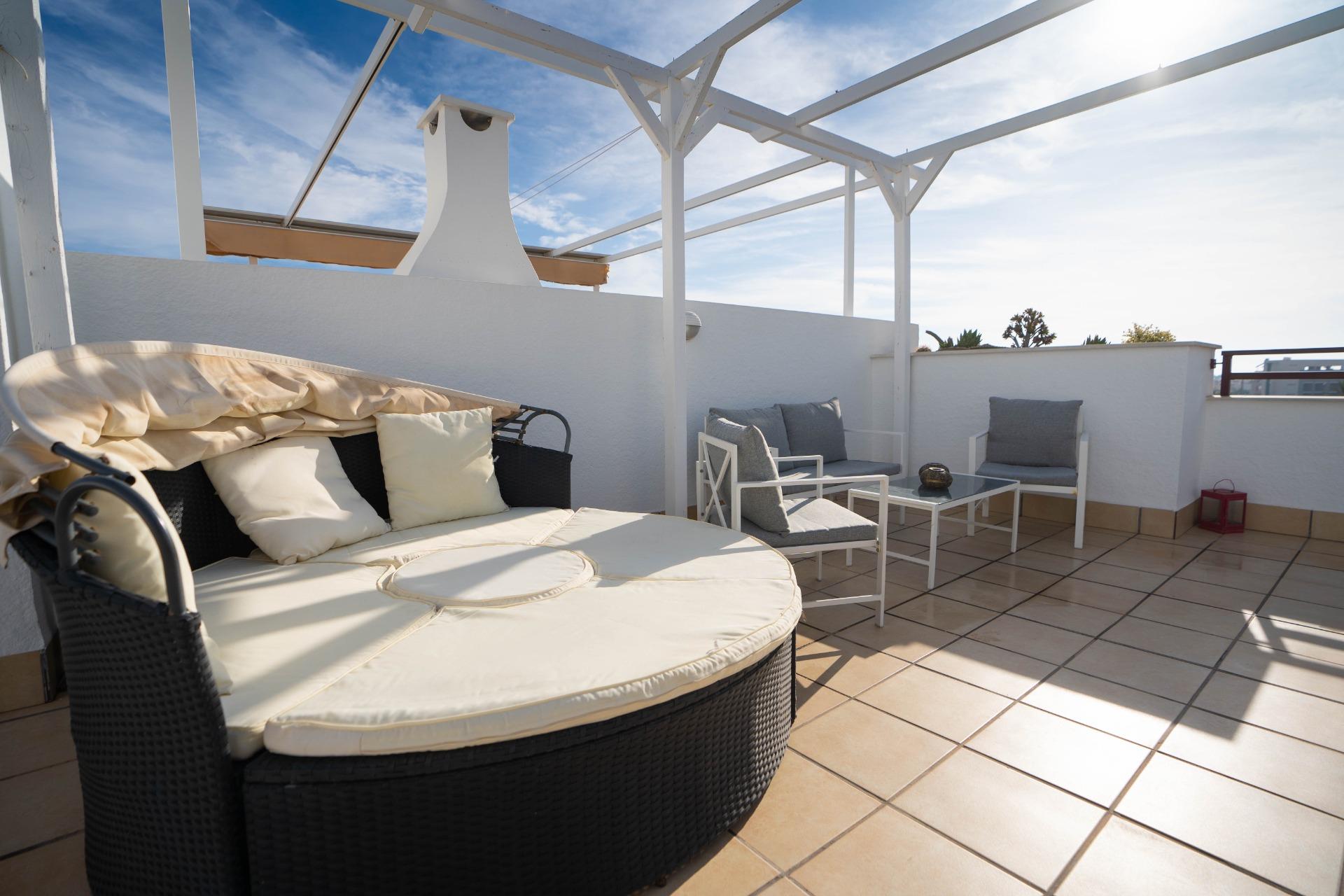 Second bedroom in 2-bedroom duplex penthouse, Rocío del Mar, Orihuela Costa