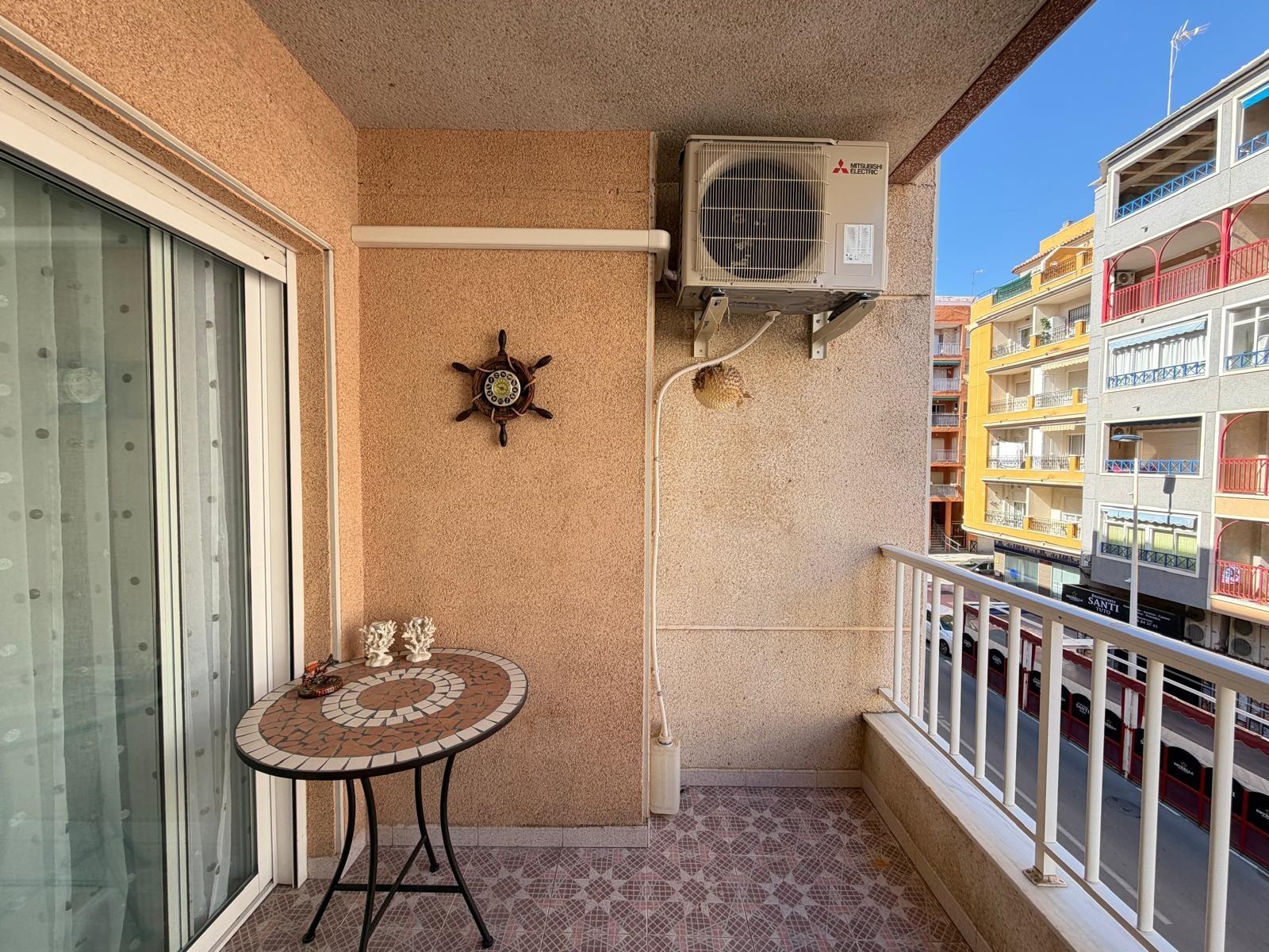 Living room viewed from entrance doorway, Playa del Cura apartment