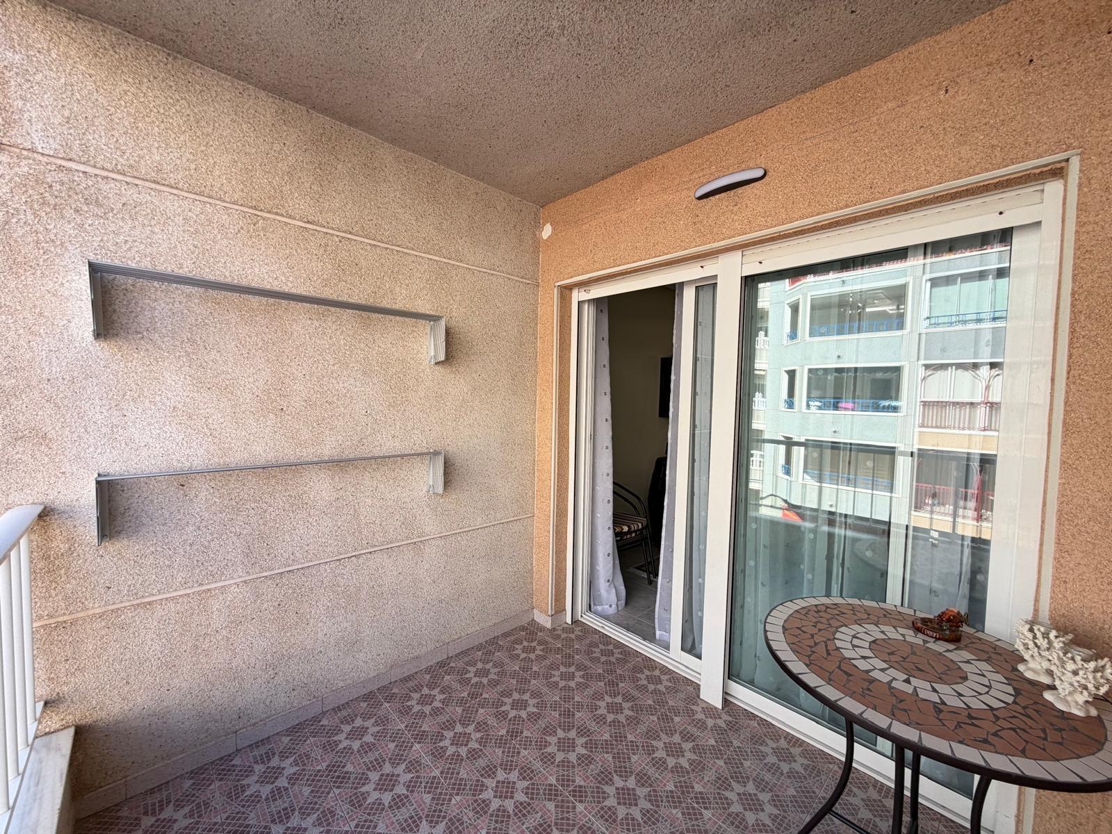 Kitchen viewed from doorway, 3-bedroom apartment, Playa del Cura