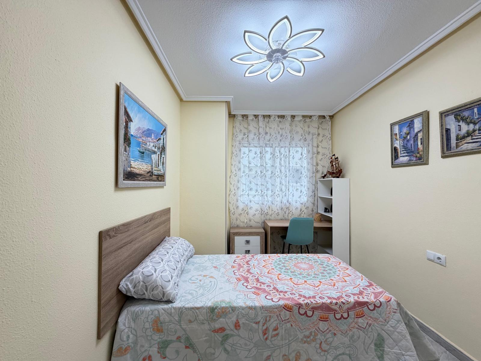 Furnished dining area from inside, Playa del Cura apartment