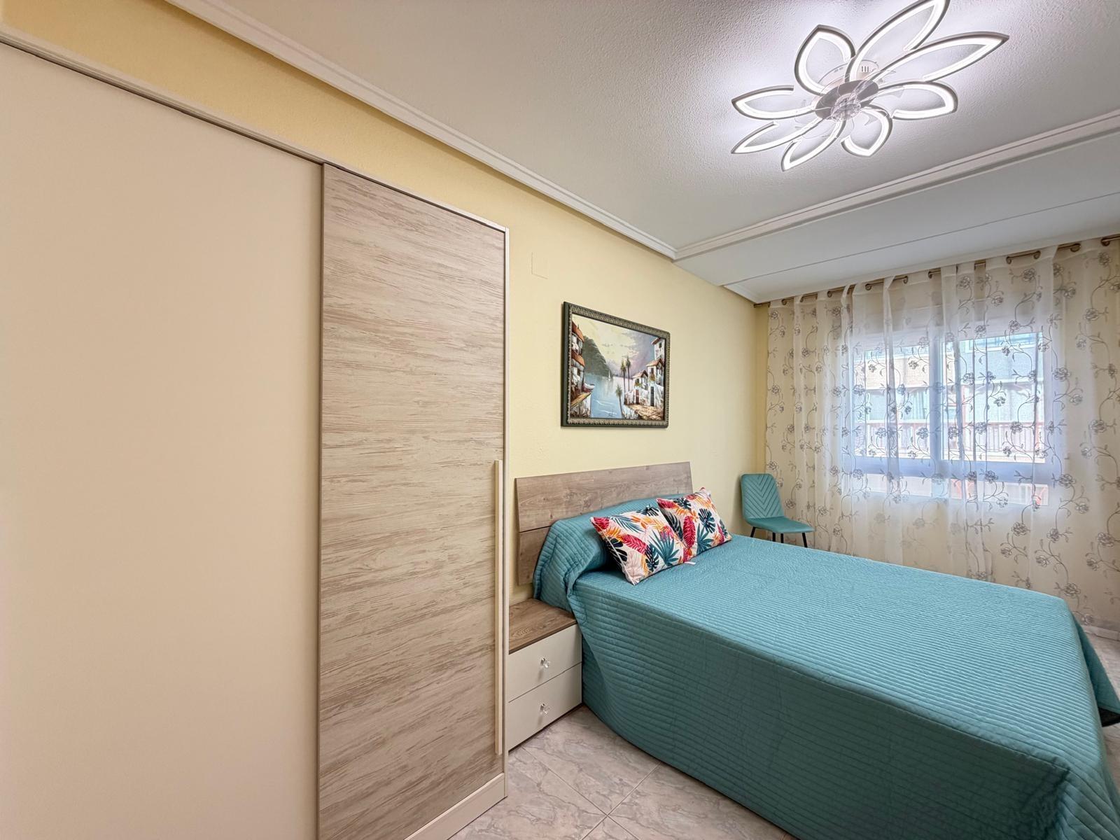 Hallway with storage space, 3-bedroom apartment, Playa del Cura
