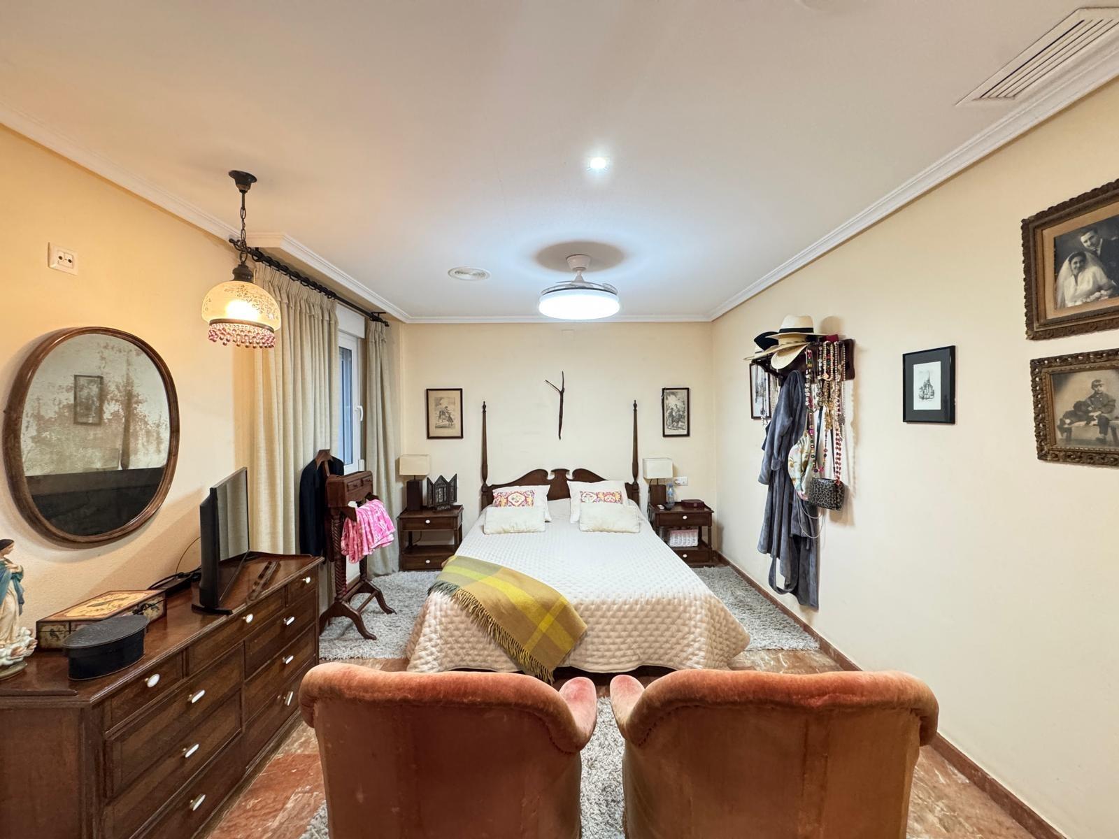 Living room window with street view below, Torrevieja Centre apartment