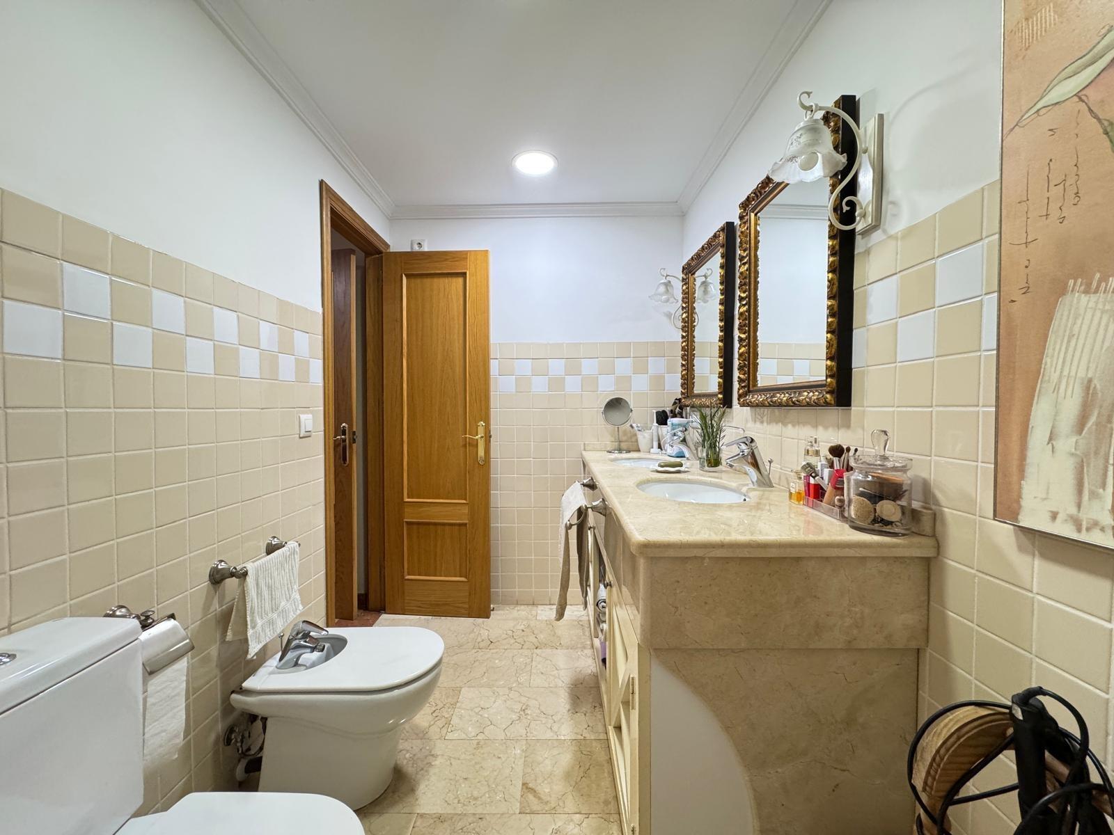 Terrace railing with street view, Torrevieja Centre apartment
