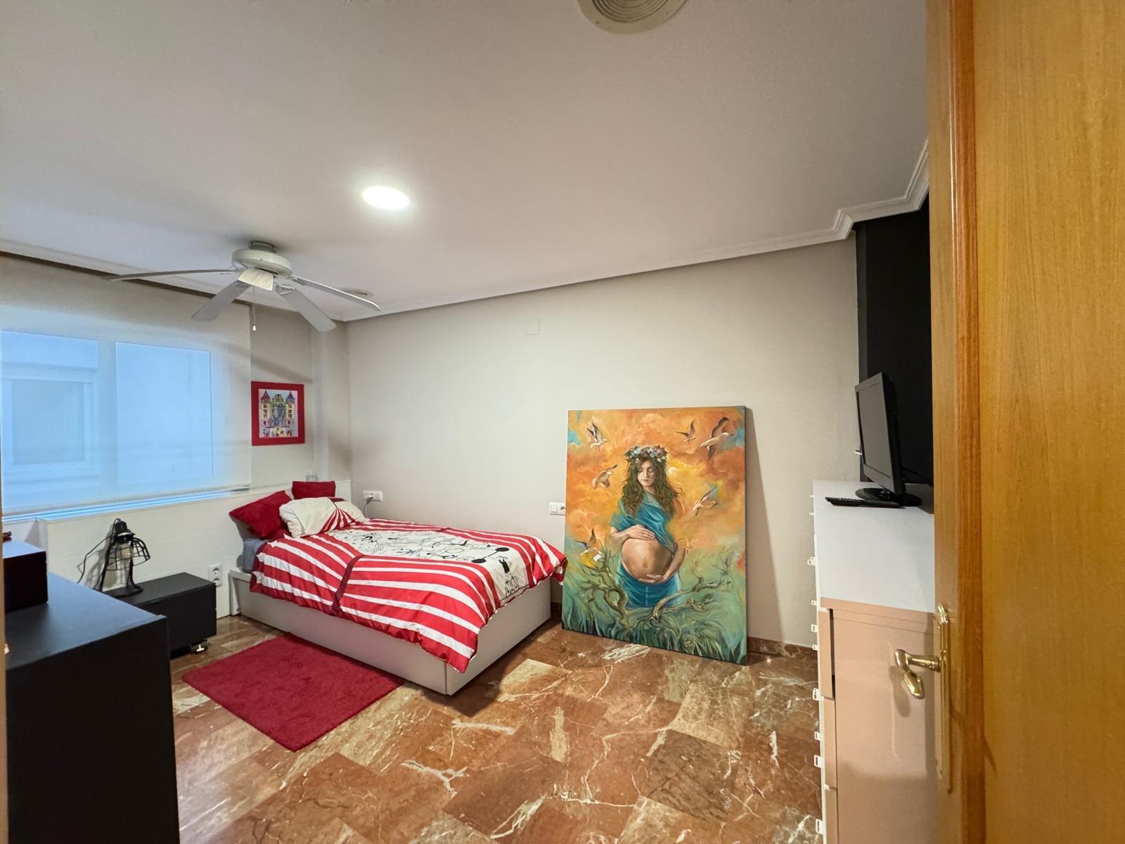 Bedroom window with natural light, Torrevieja Centre apartment