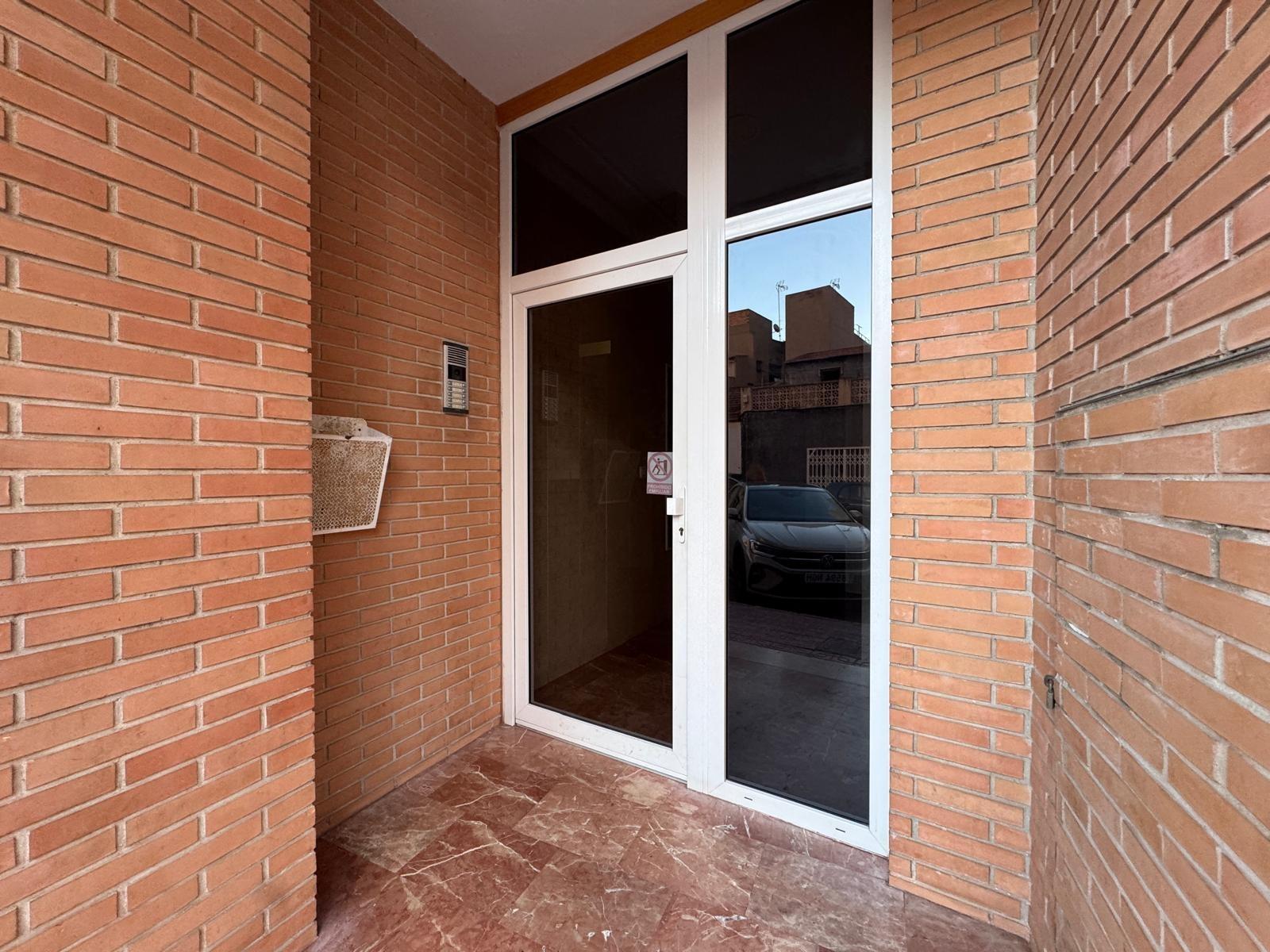 Balcony with outdoor chairs and railing, Torrevieja Centre