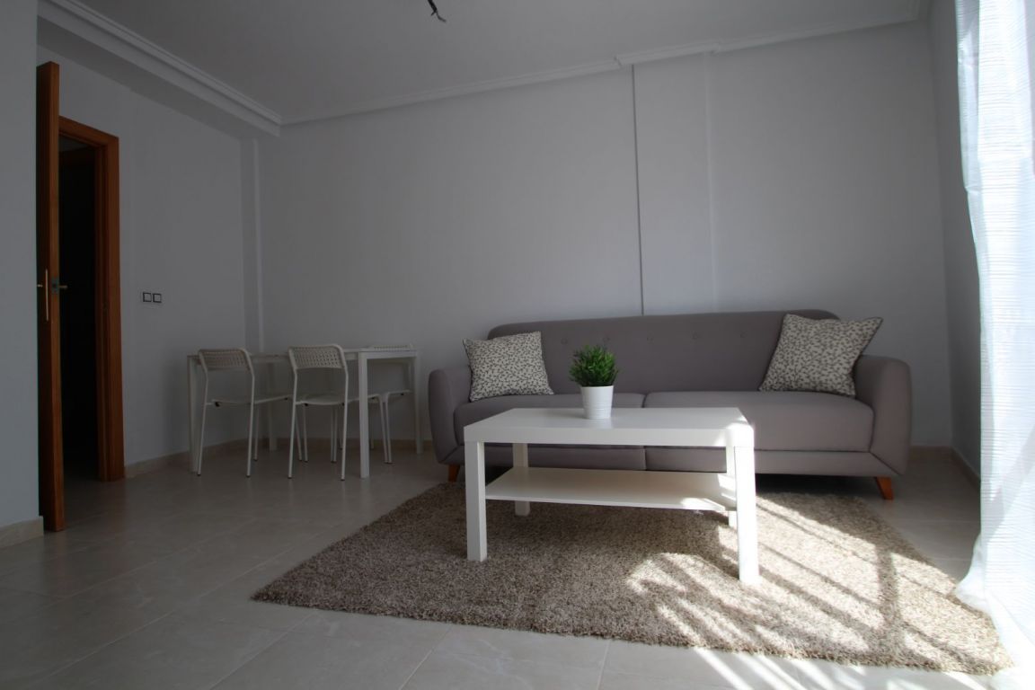 Private patio with paved surface in townhouse, Aguas Nuevas 1, Torrevieja