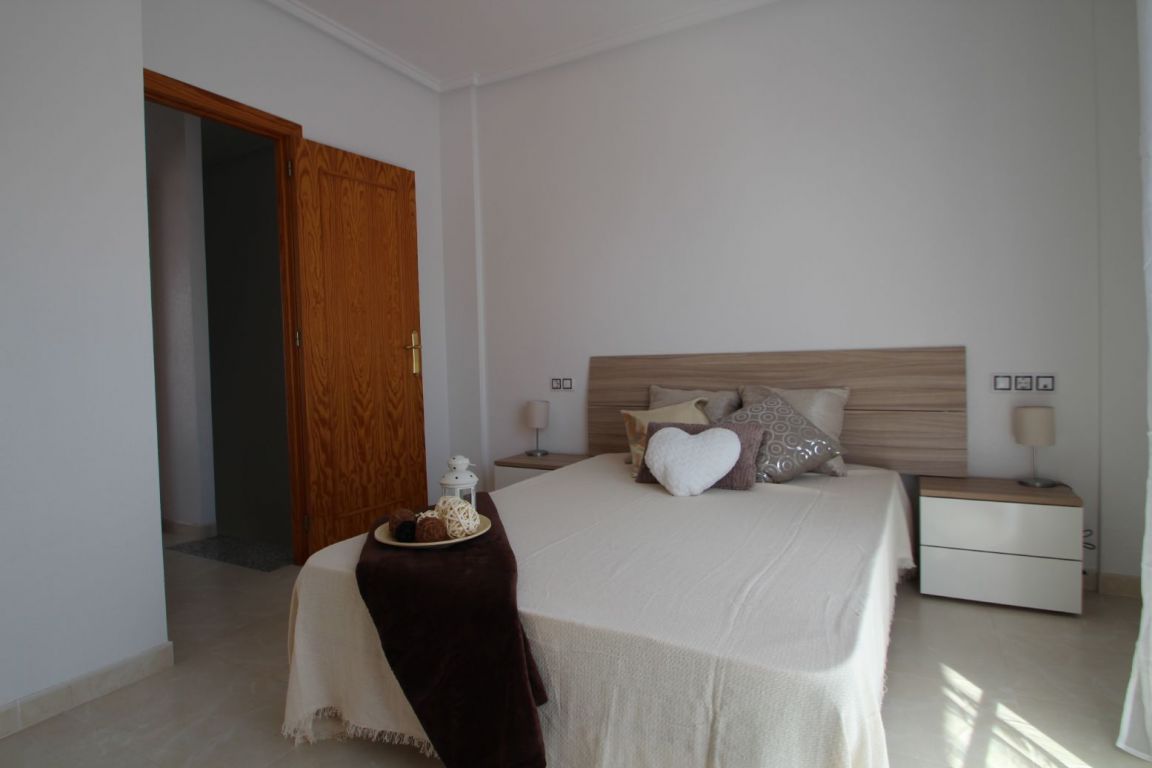 Pool surround and paved sun terrace in gated complex, Aguas Nuevas 1, Torrevieja