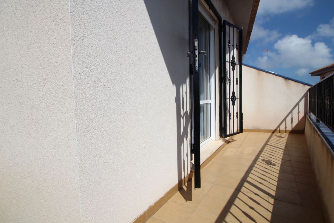 Bedroom interior with window and fitted furniture, Aguas Nuevas 1, Torrevieja