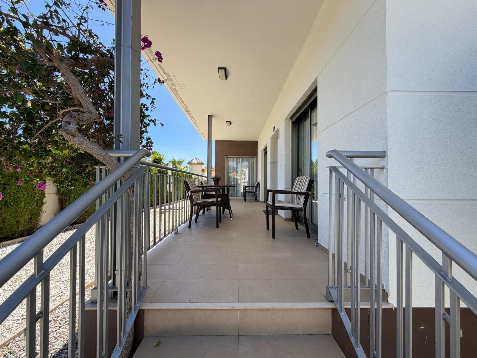 Rear exterior of 4-bedroom villa, Doña Pepa