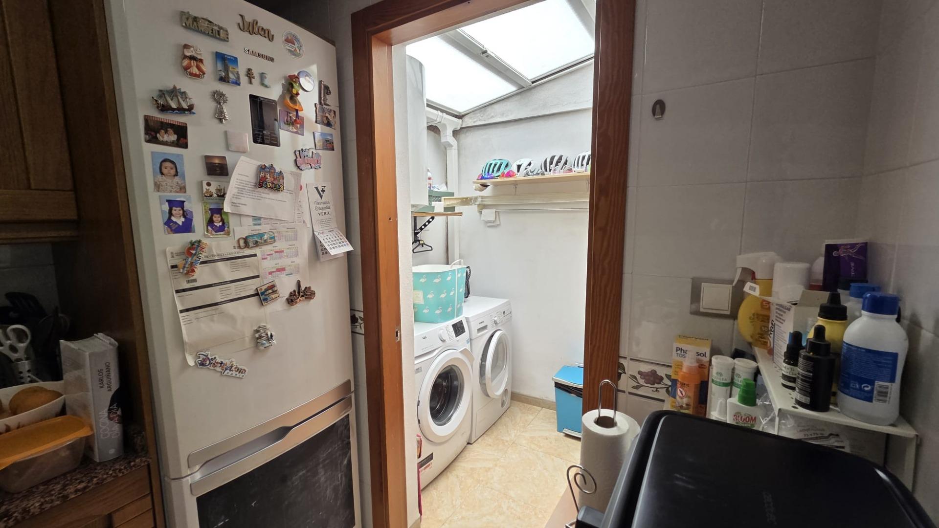 Storage room in 3-bedroom townhouse, Aguas Nuevas, Torrevieja
