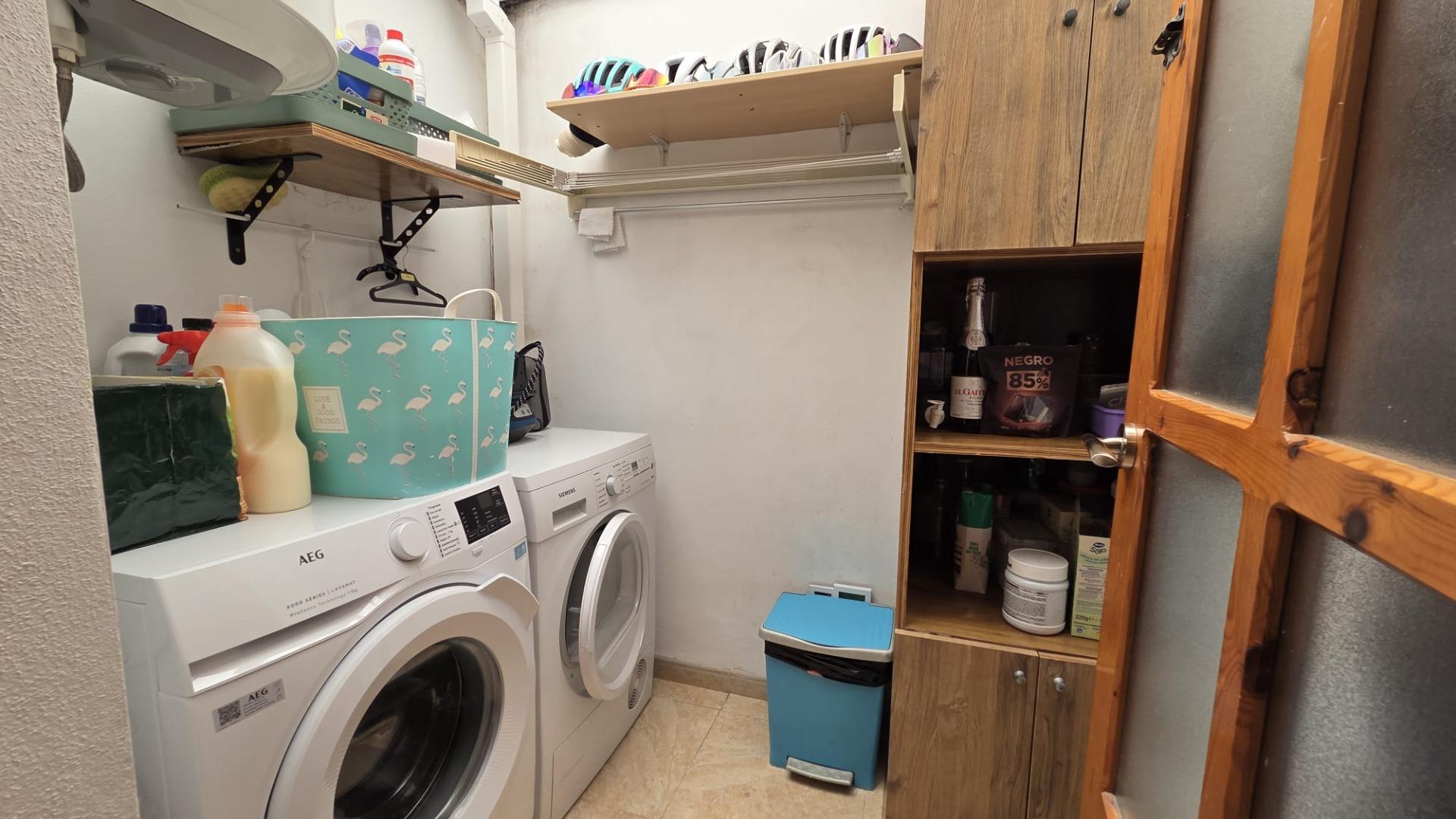 Pantry or utility area in 3-bedroom townhouse, Aguas Nuevas, Torrevieja