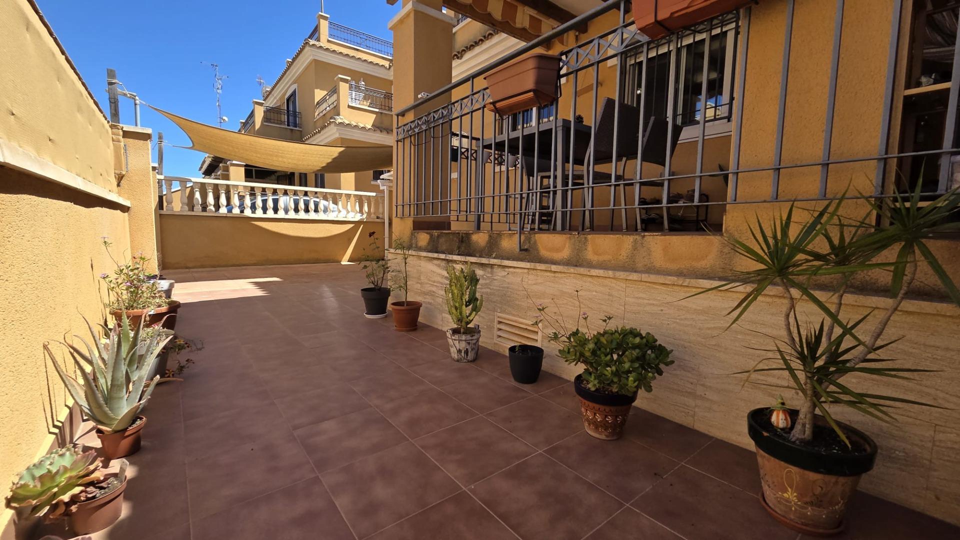 Shower bathroom in 3-bedroom corner townhouse, Aguas Nuevas, Torrevieja