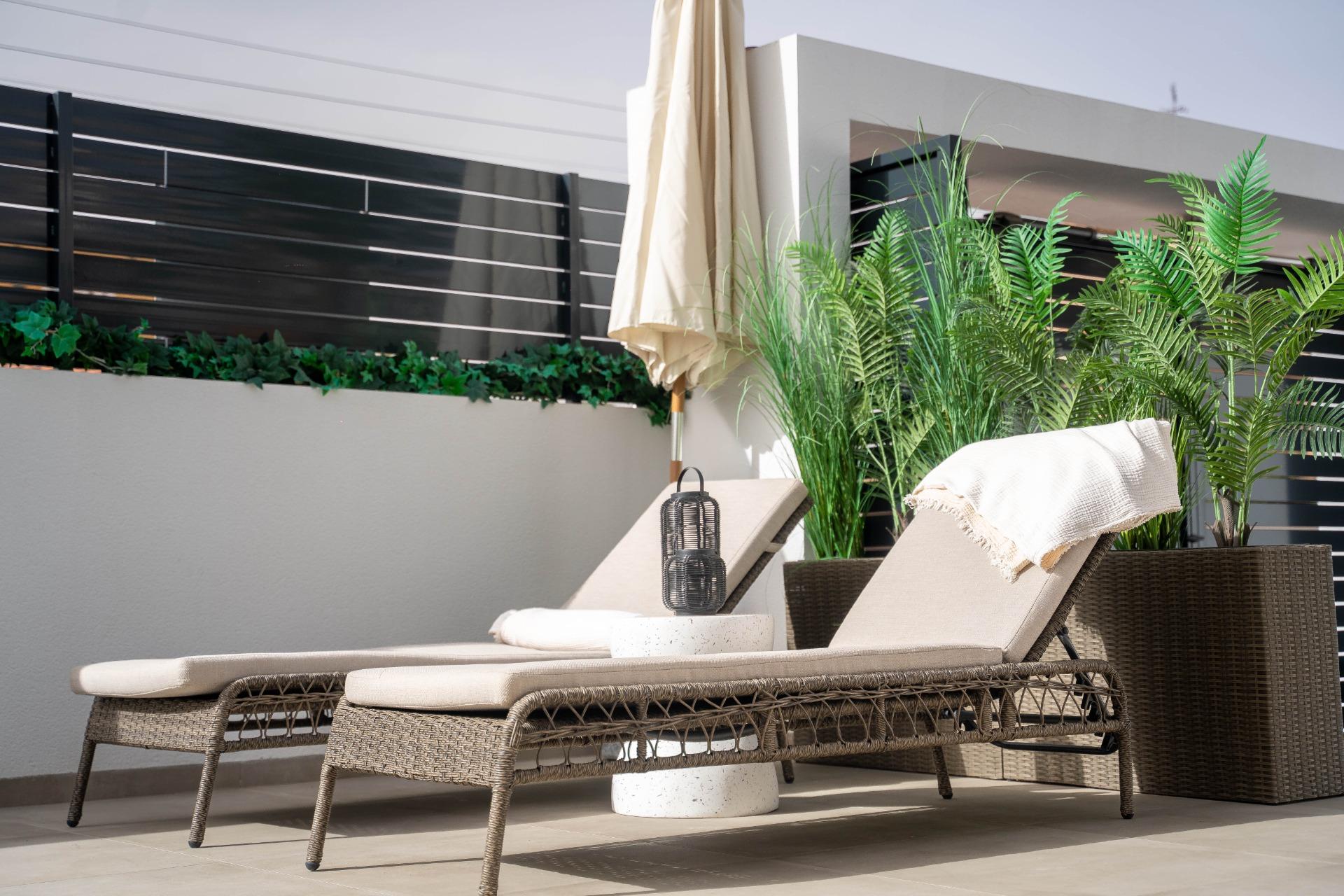 Bedroom window with garden outlook, 3-bedroom villa in La Siesta