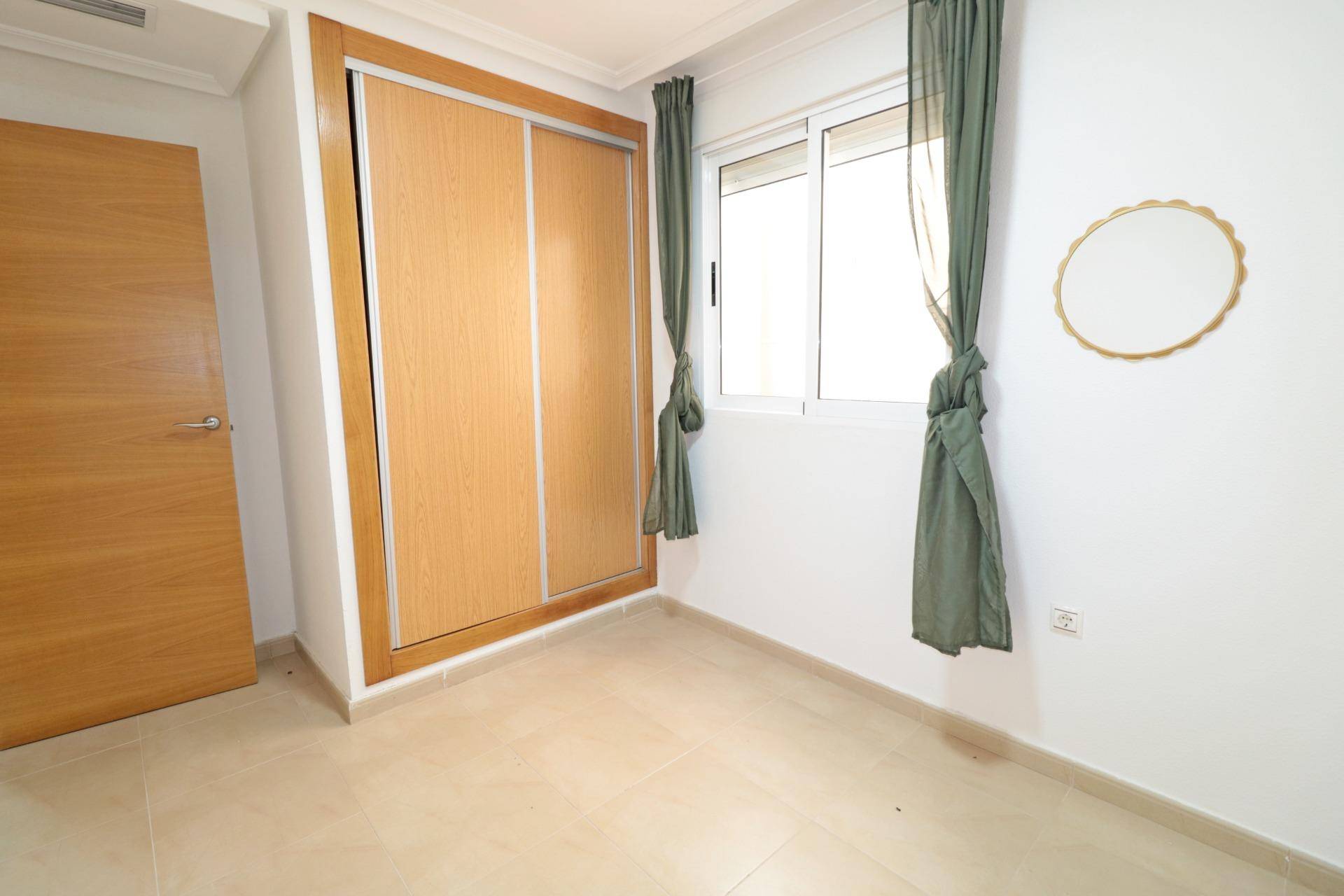 Ground-level outdoor outlook from 4-bedroom apartment, Parque de las Naciones, Torrevieja