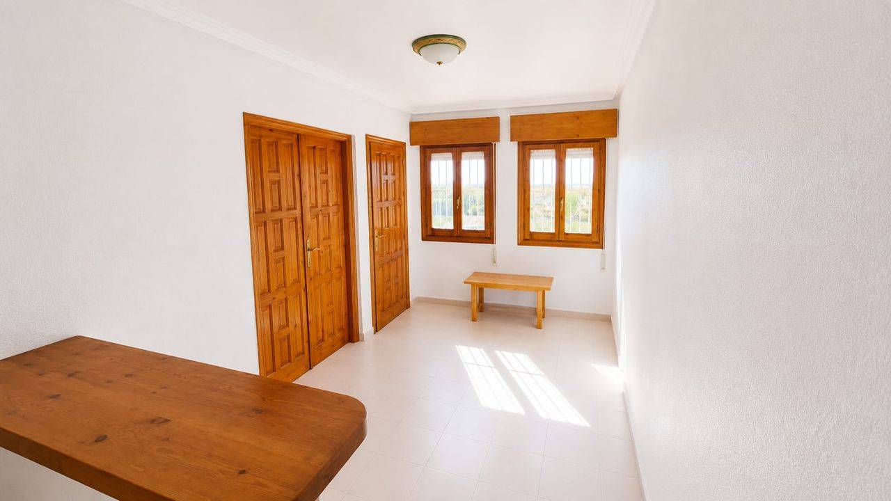 Landscaped communal gardens in apartment complex, Rojales Hills, Rojales