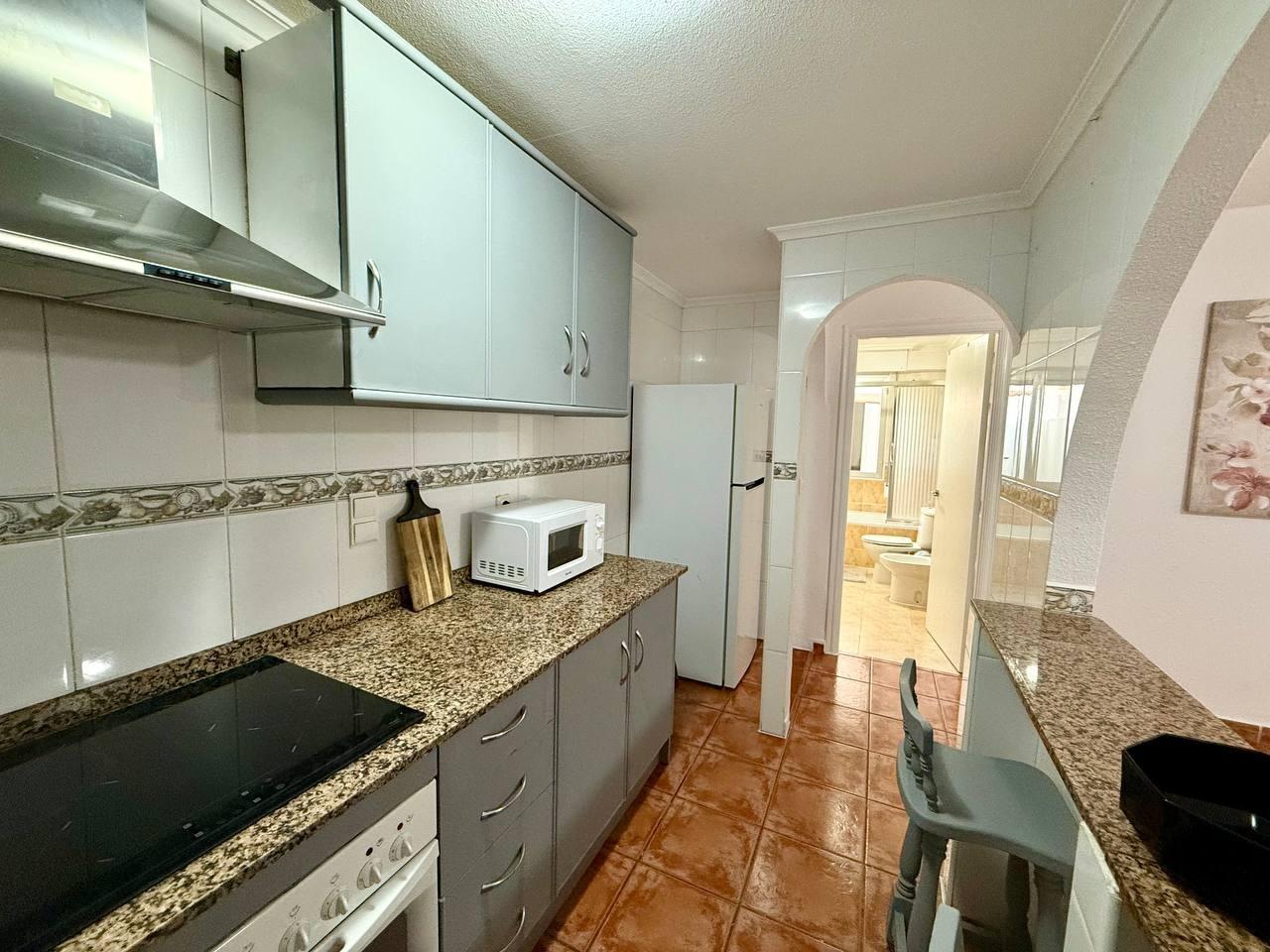 Entrance hallway with multiple room doors, Playa del Cura, Torrevieja