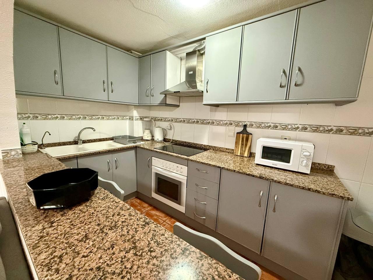 Storage cupboard interior, 2-bedroom apartment, Playa del Cura, Torrevieja