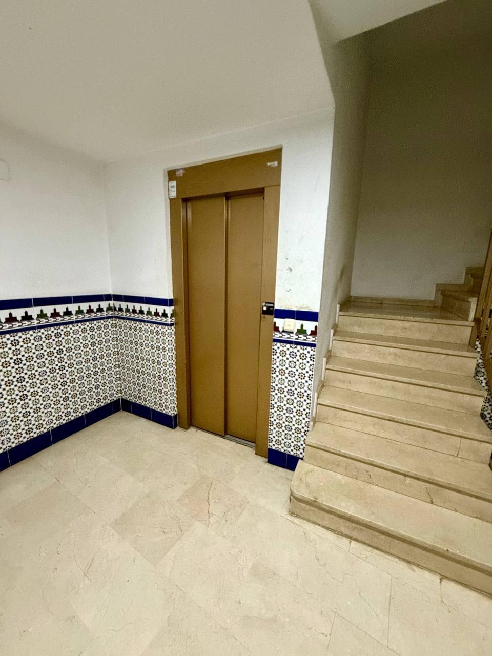Communal staircase inside residential building, Playa del Cura, Torrevieja