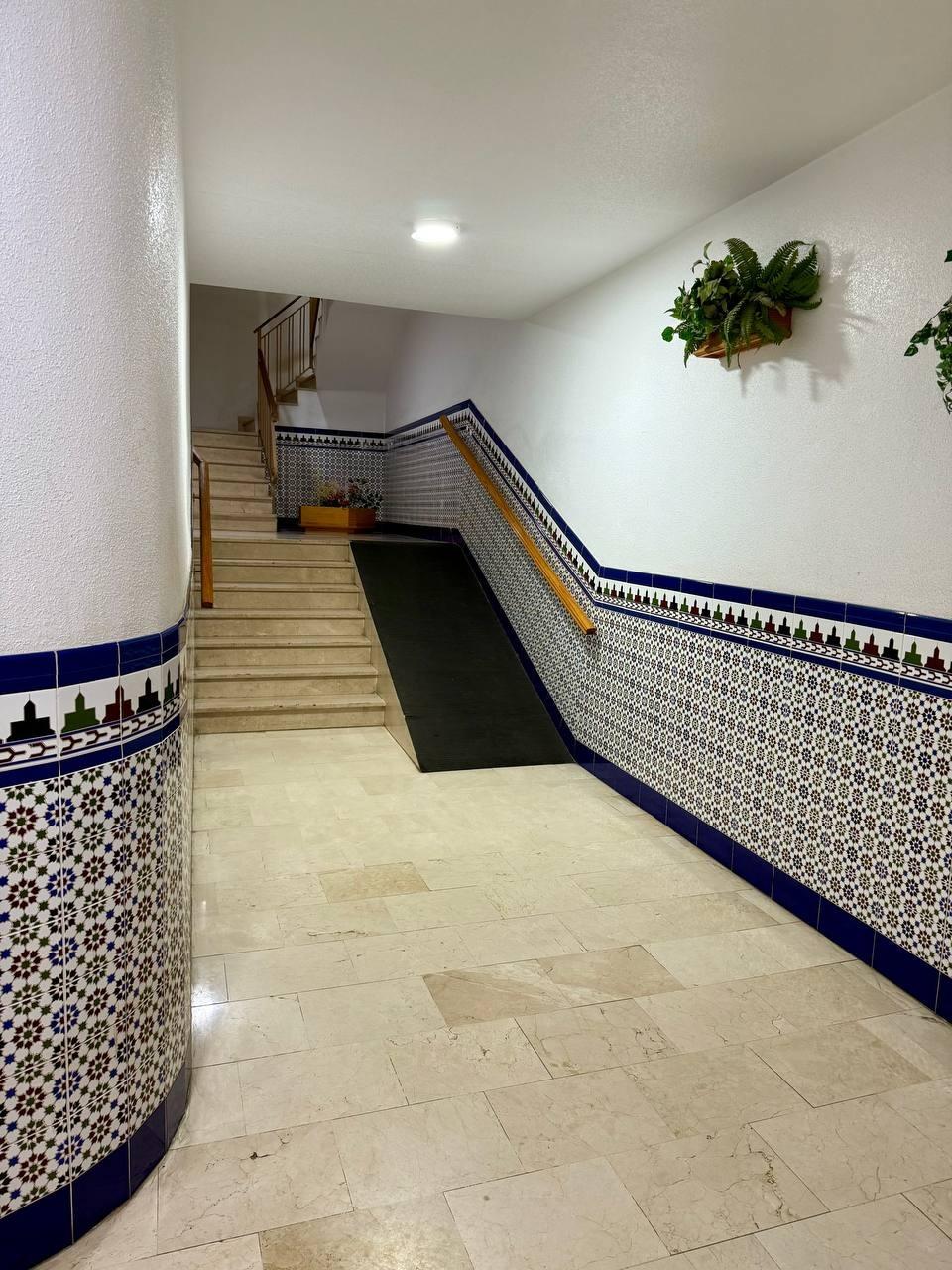 Bedroom window with outward view, 2-bedroom apartment, Playa del Cura