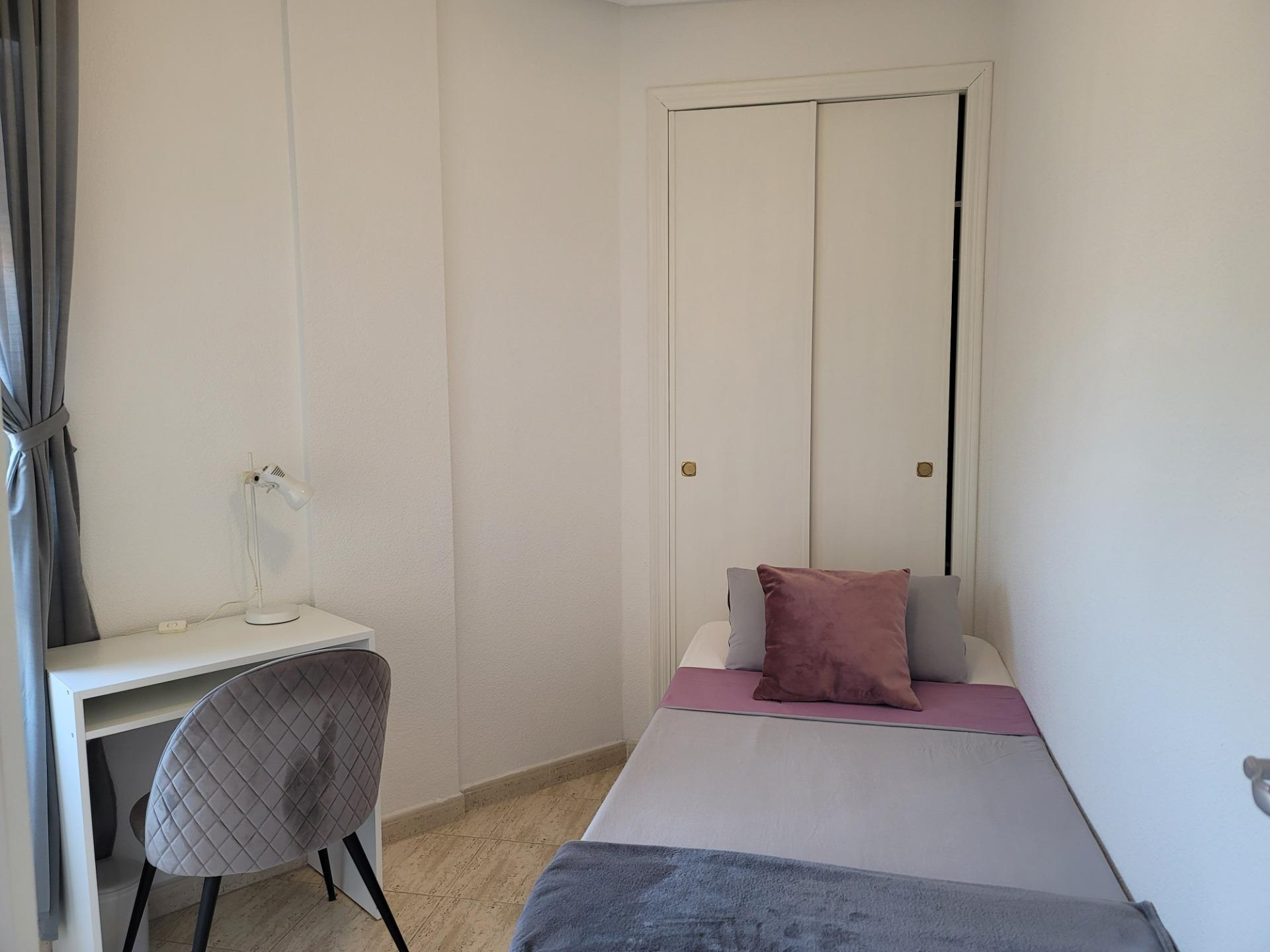 Window view from living room in 2-bedroom penthouse, Acequion, Torrevieja