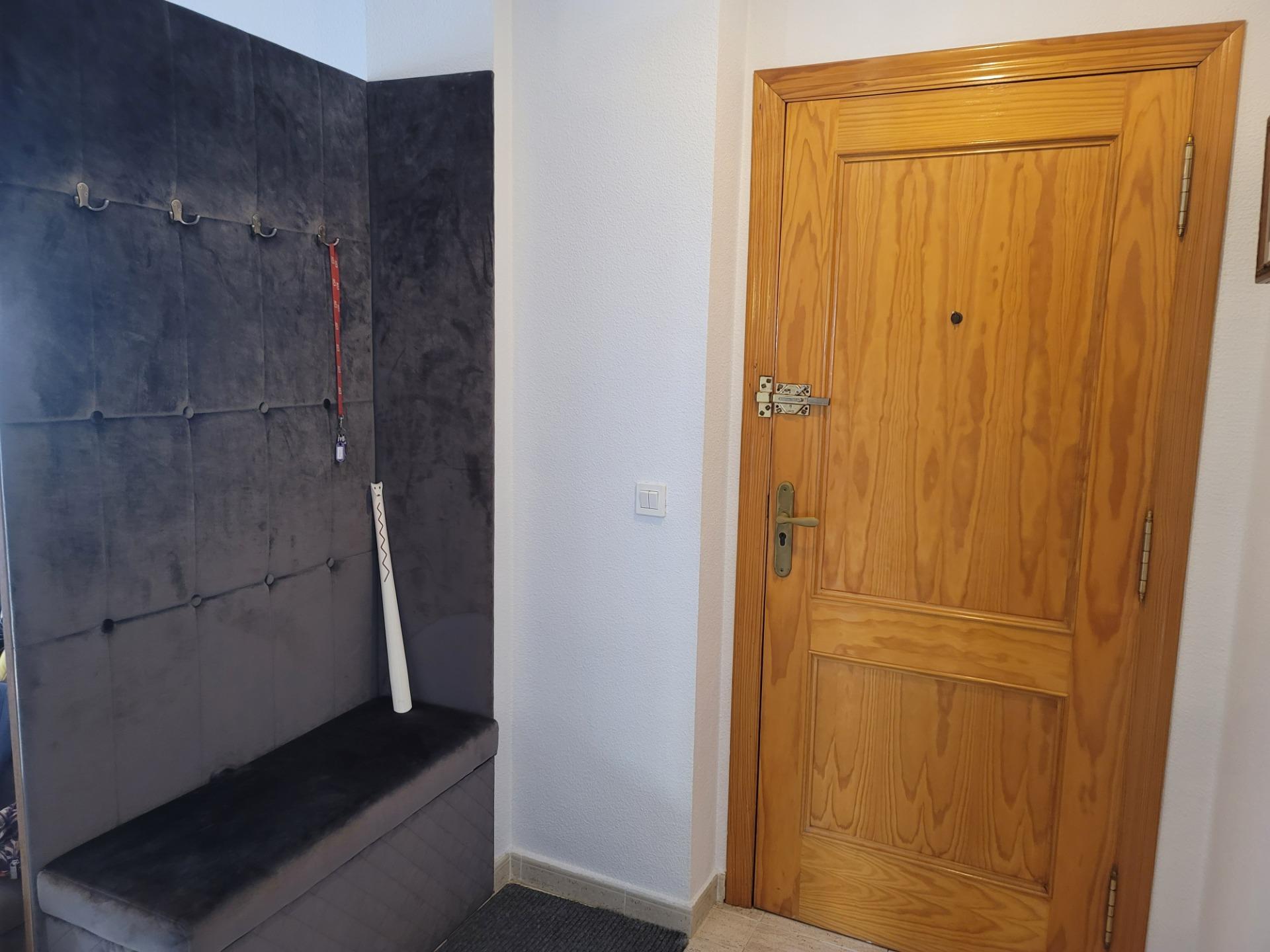 Storage cupboard interior in 2-bedroom penthouse, Acequion, Torrevieja