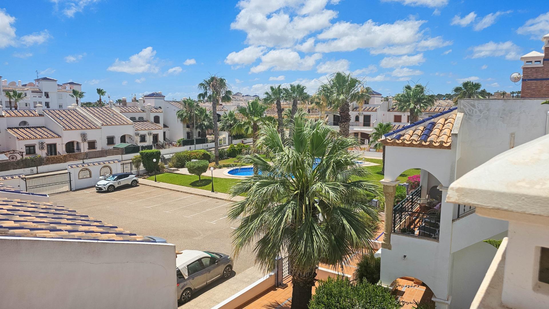 Private entrance garden at front of townhouse, PAU 8, Orihuela Costa