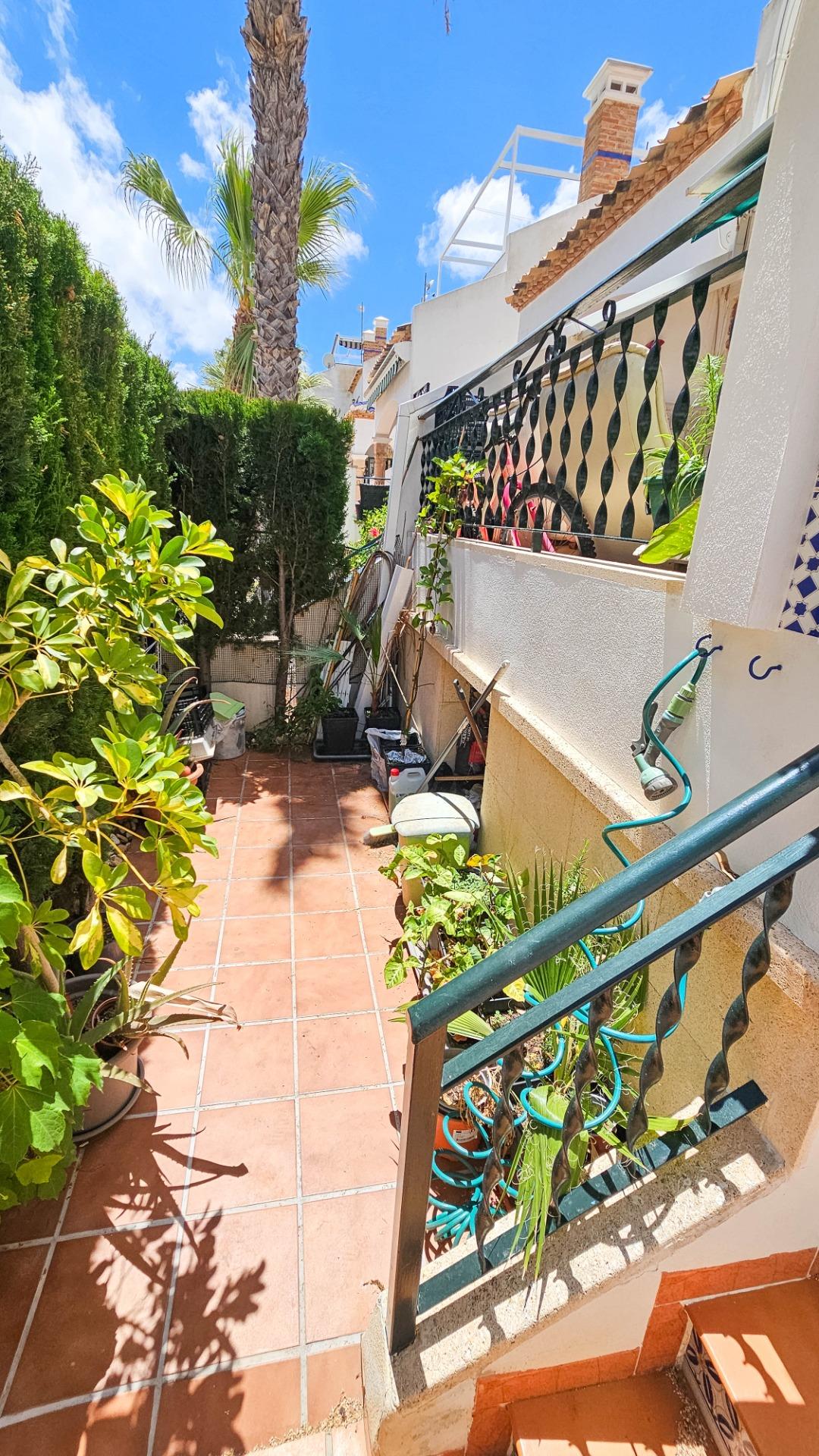 Gated entrance to urbanisation, PAU 8, Orihuela Costa