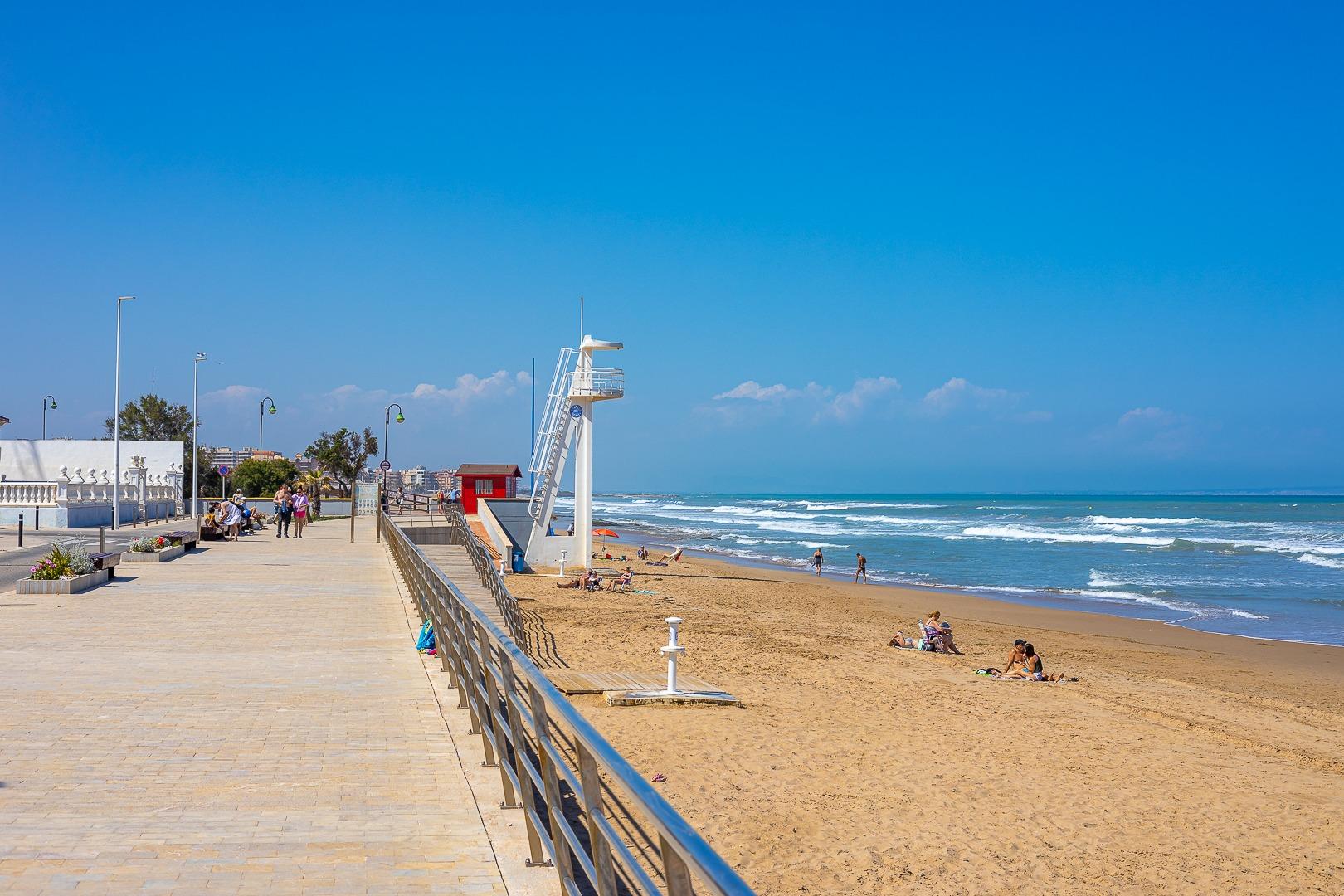 Street-level view near residential complex, La Mata, Torrevieja