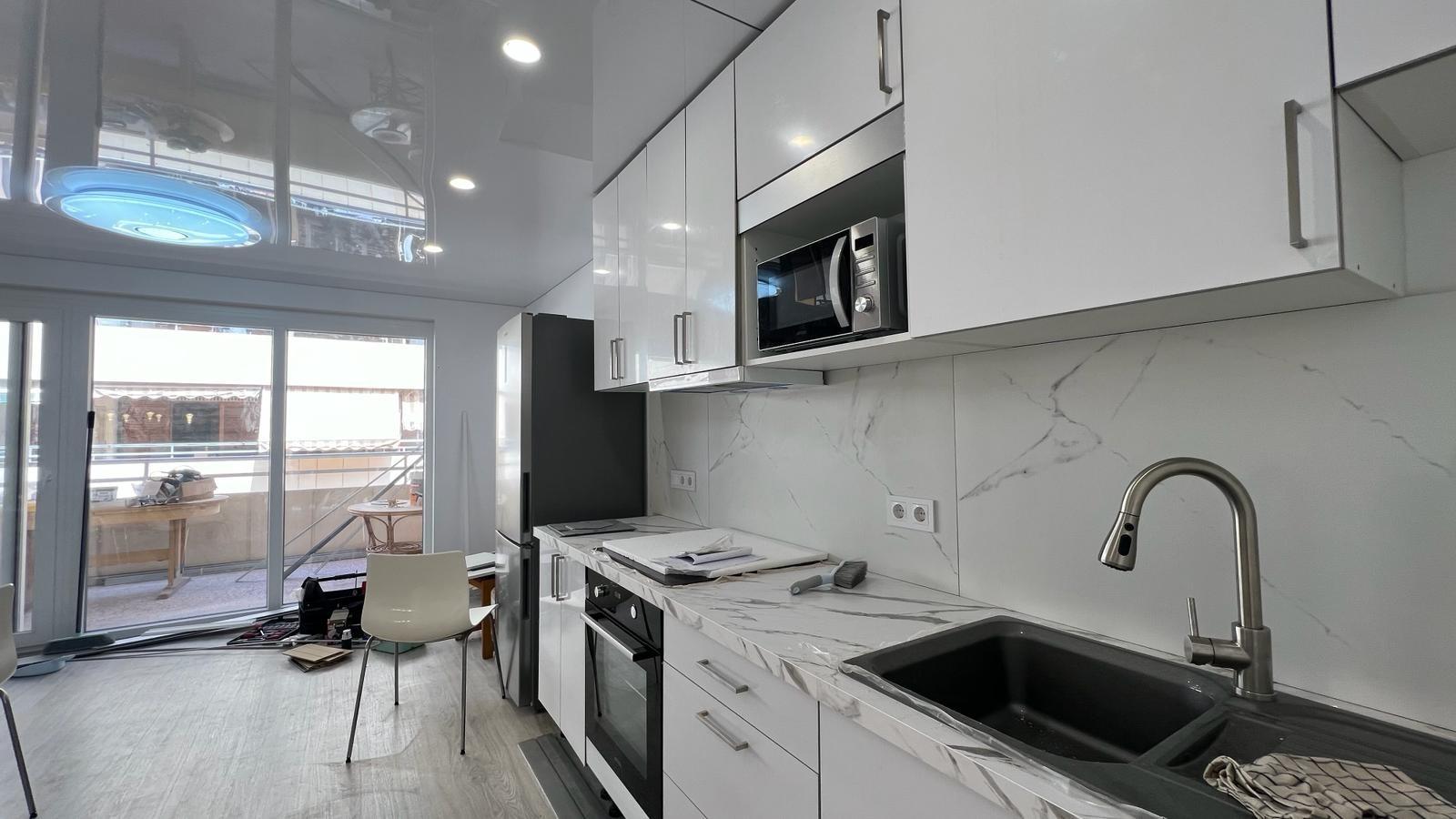 Hallway and entrance area in renovated 3-bedroom apartment, Acequion, Torrevieja