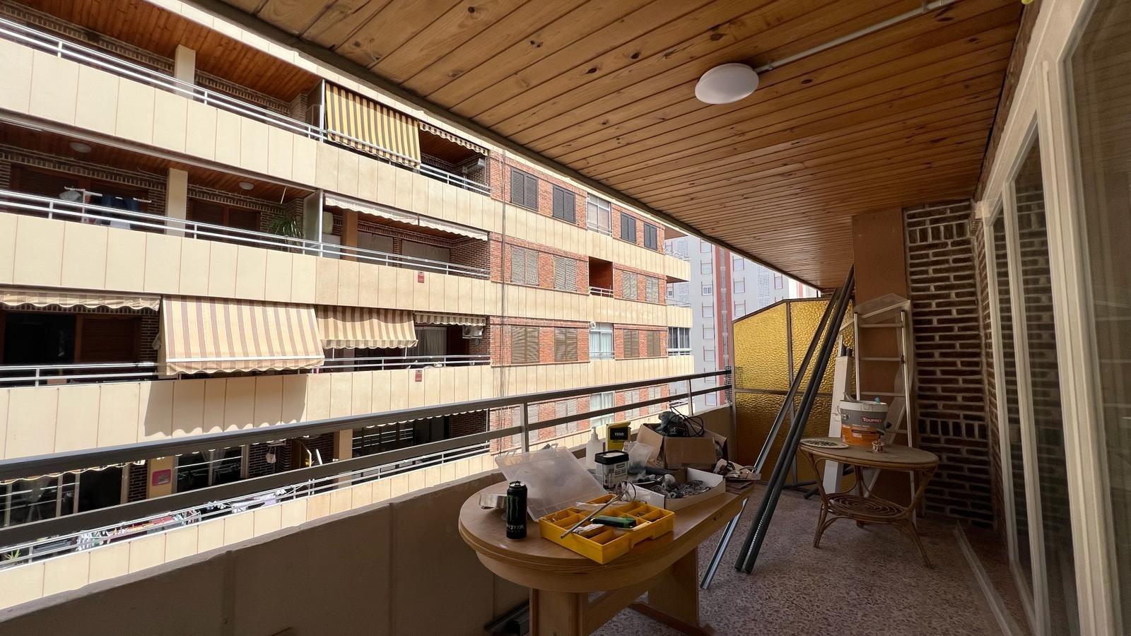 Built-in wardrobe interior in bedroom of 3-bedroom apartment, Acequion, Torrevieja