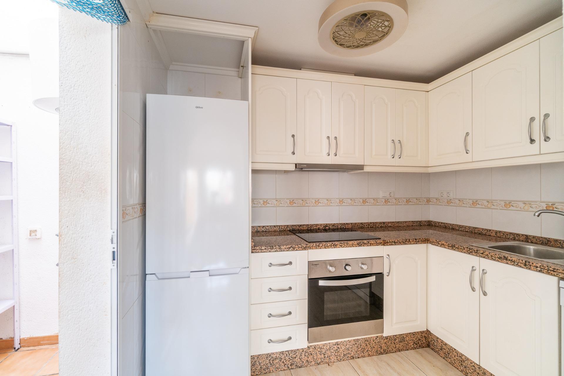 Second bedroom with built-in wardrobes in apartment, Los Dolses, Orihuela Costa