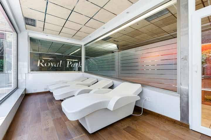 Landscaped communal grounds, Royal Park Spa complex, Orihuela Costa
