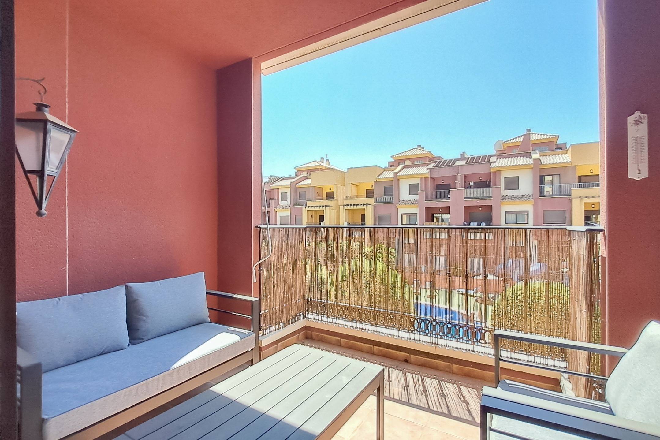 Kitchen worktop and fitted units in apartment, Lomas de Cabo Roig, Orihuela Costa