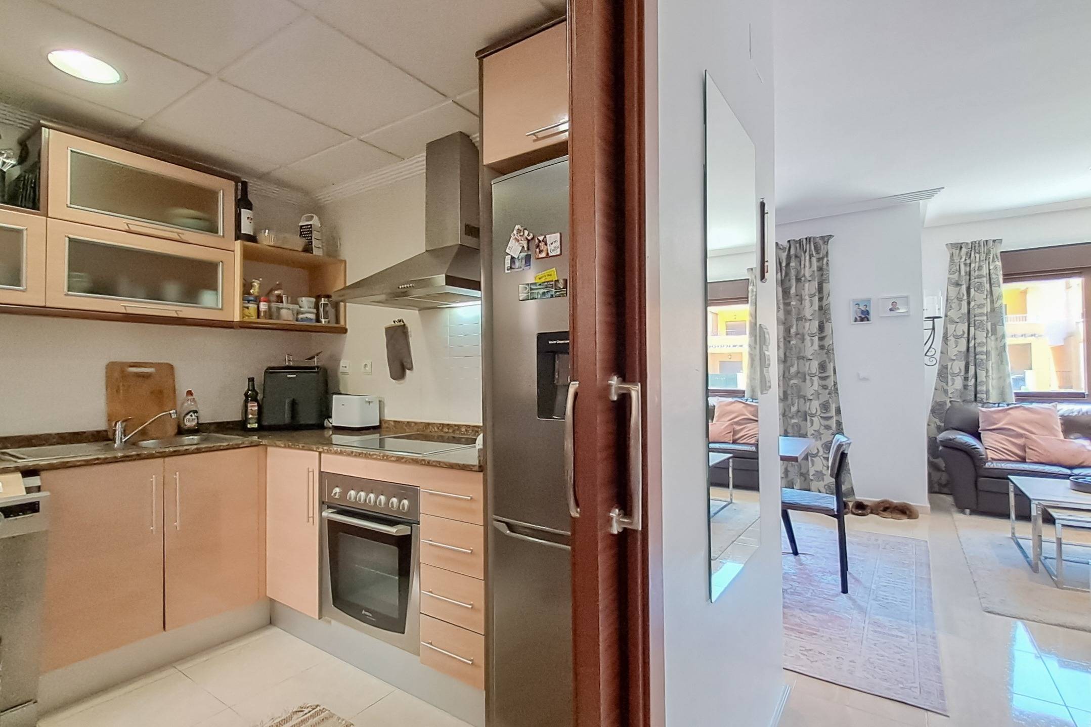 Master bedroom in 2-bedroom apartment, Lomas de Cabo Roig, Orihuela Costa