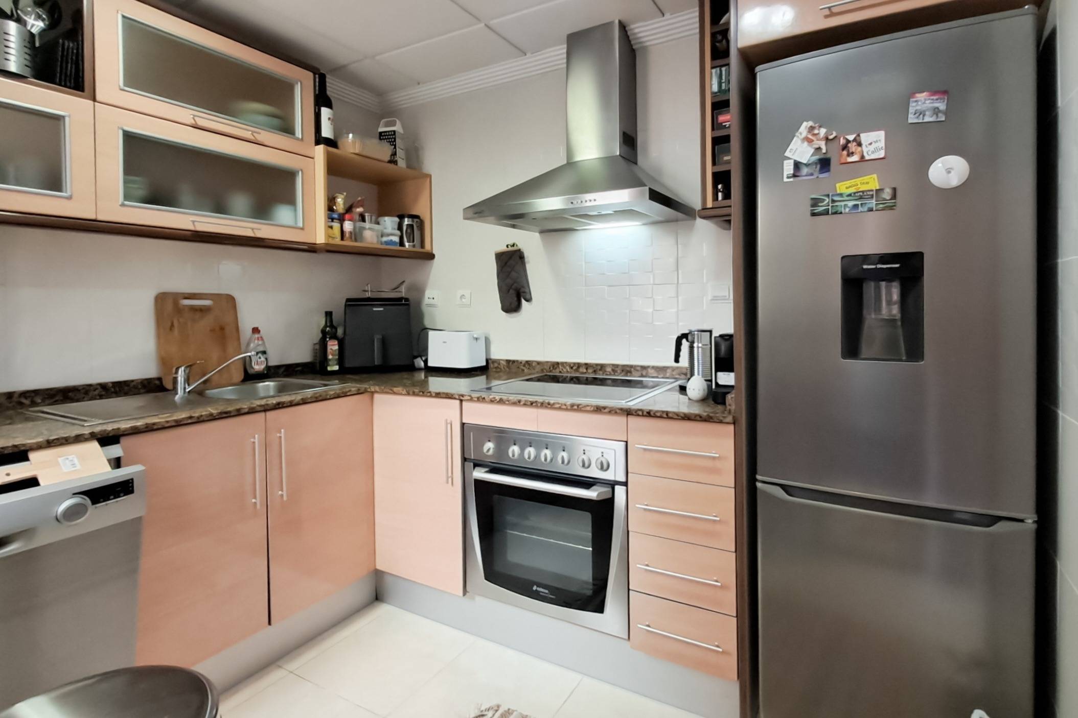 Built-in wardrobes in master bedroom, apartment in Lomas de Cabo Roig