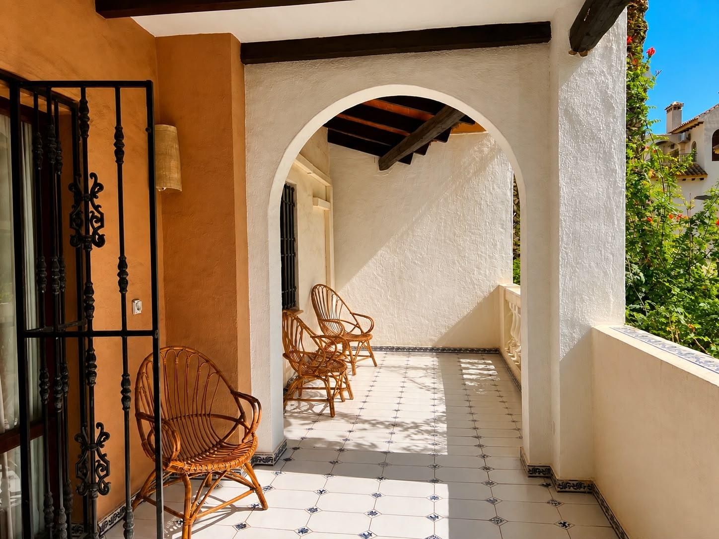 Two allocated parking spaces, ground-floor apartment, Aldea del Mar, Torrevieja