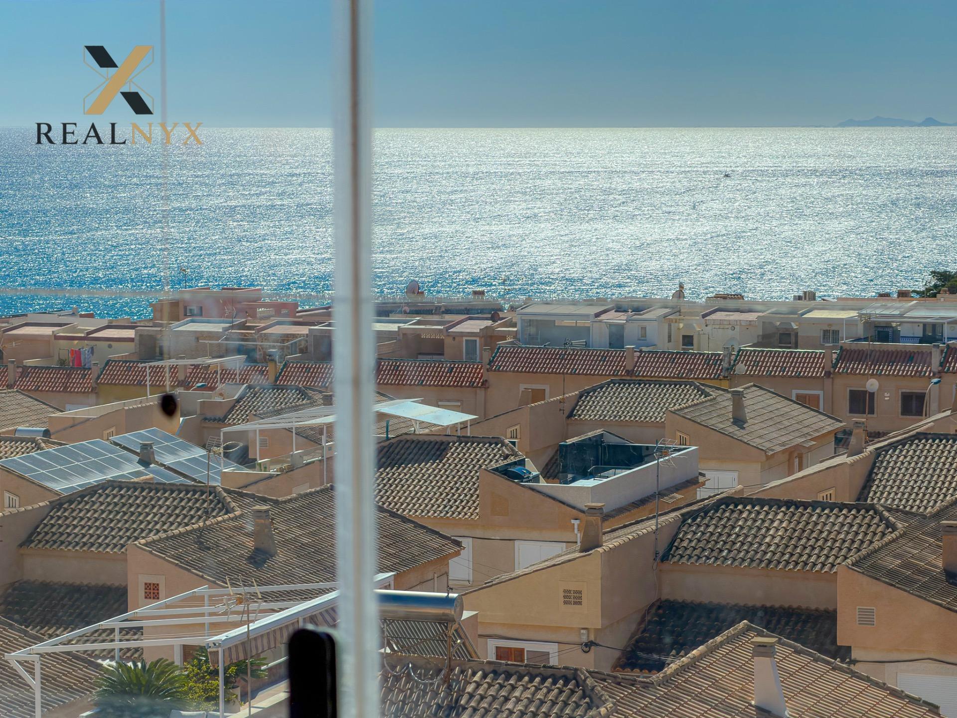 Kitchen worktop and cupboard detail, Cabo Cervera penthouse