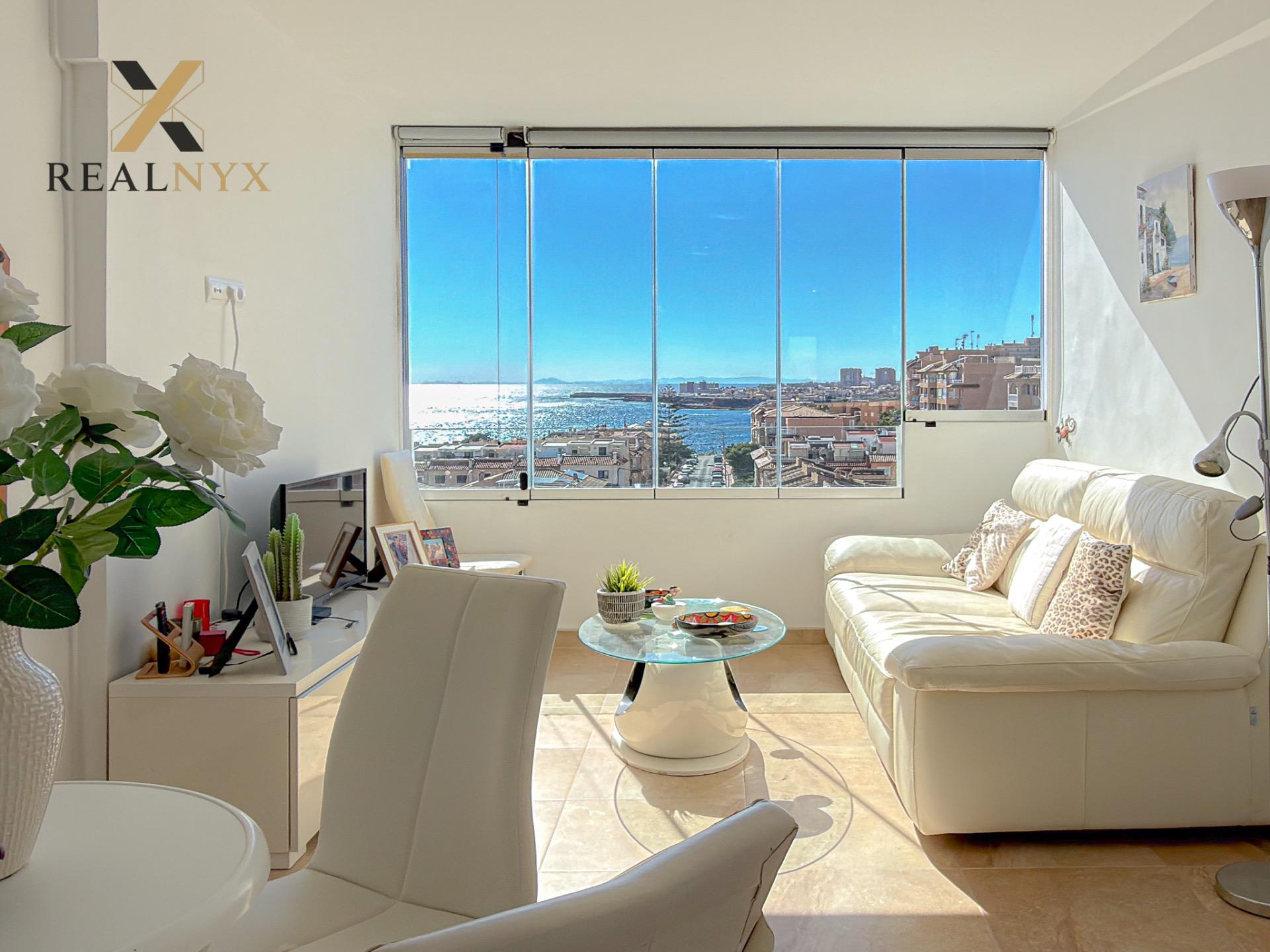 Rendered exterior facade of penthouse building, Cabo Cervera, Torrevieja