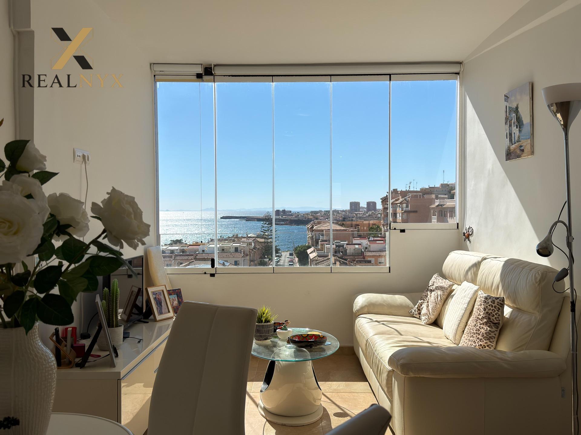 Main bedroom in 2-bedroom penthouse, Cabo Cervera, Torrevieja